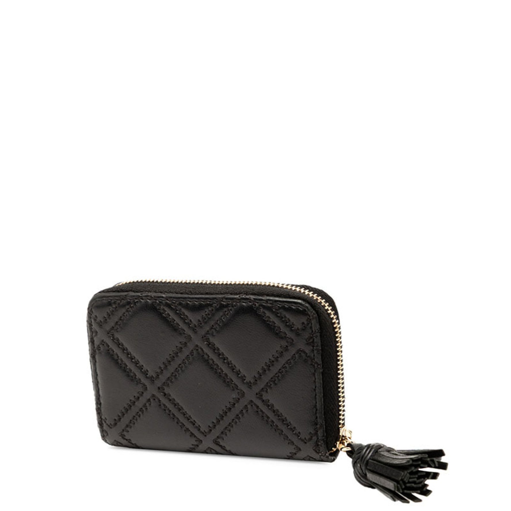 CHANEL Matelasse Coco Mark Wallet/Coin Case Lambskin