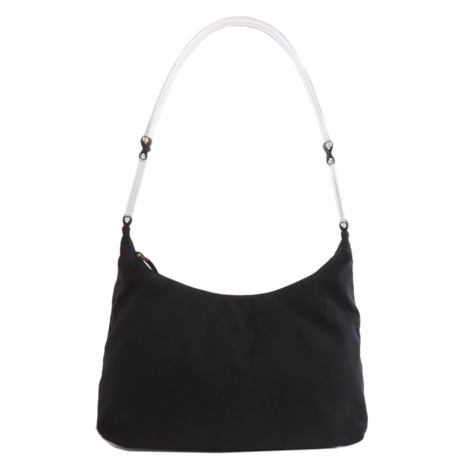 Prada hardware shoulder bag, nylon material