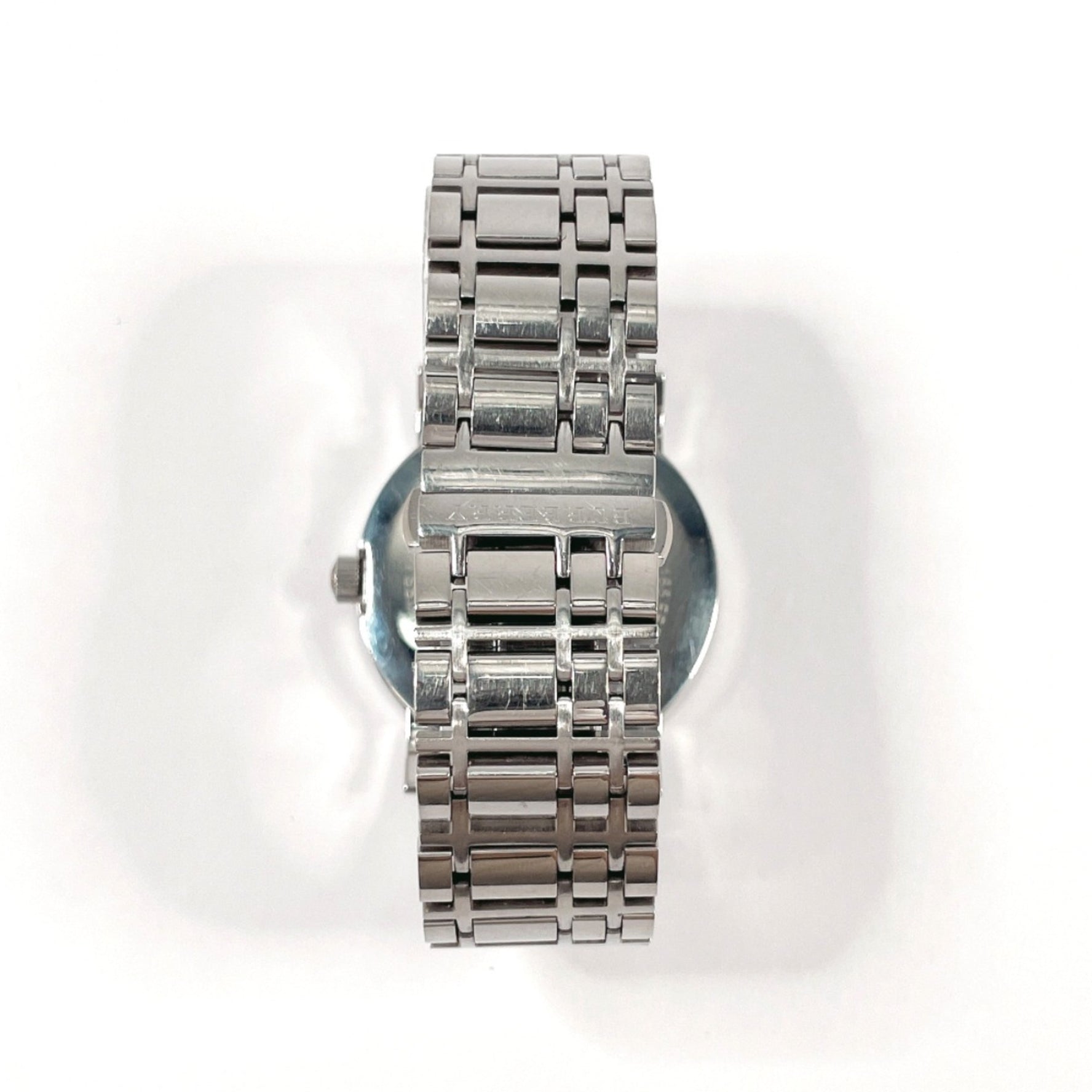 BURBERRY Heritage BU1364 Watch Stainless Steel/Stainless Steel Silver Quartz Black Dial Men's F5048526