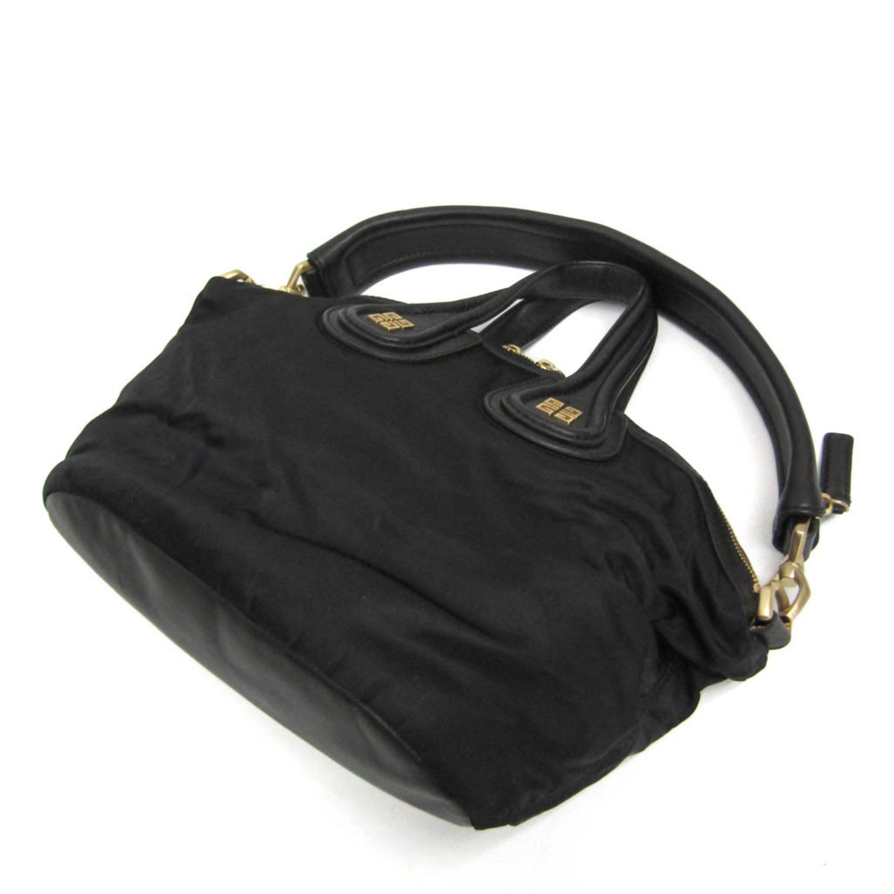 Givenchy Nightingale Star Studs Leather,Nylon Handbag,Shoulder Bag