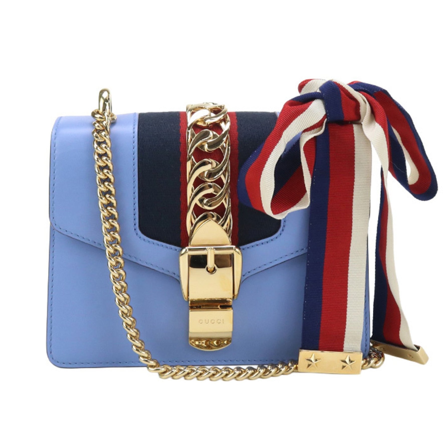 GUCCI Sylvie Shoulder Bag Chain