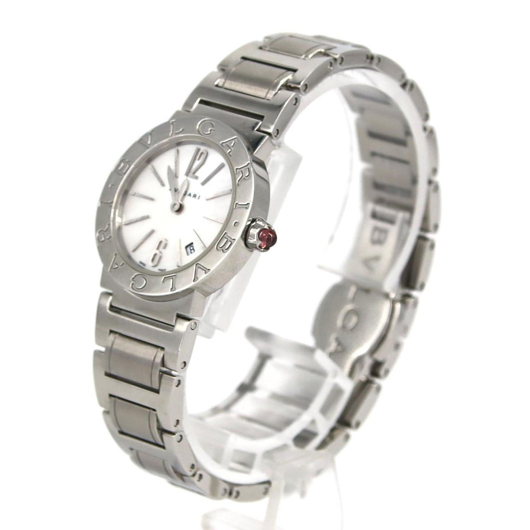 Bvlgari BBL26S BBL26WSSD SS Quartz Watch