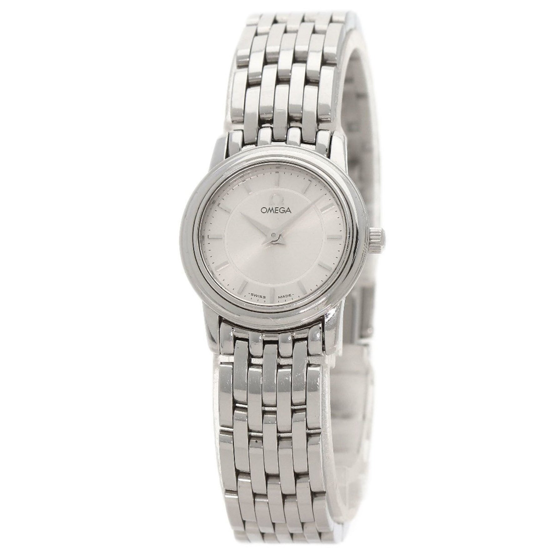 OMEGA 4570.31 De Ville Prestige Watch Stainless Steel SS Ladies