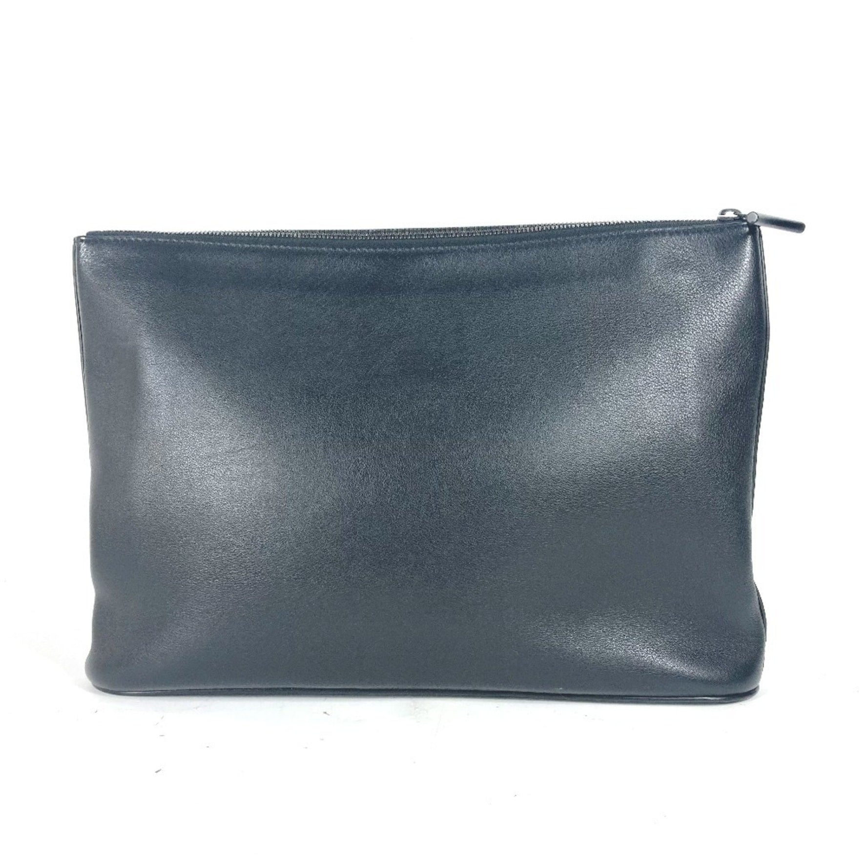 LOUIS VUITTON M63268 Dark Pochette Cosmos Pouch Clutch Bag Leather Men's Black
