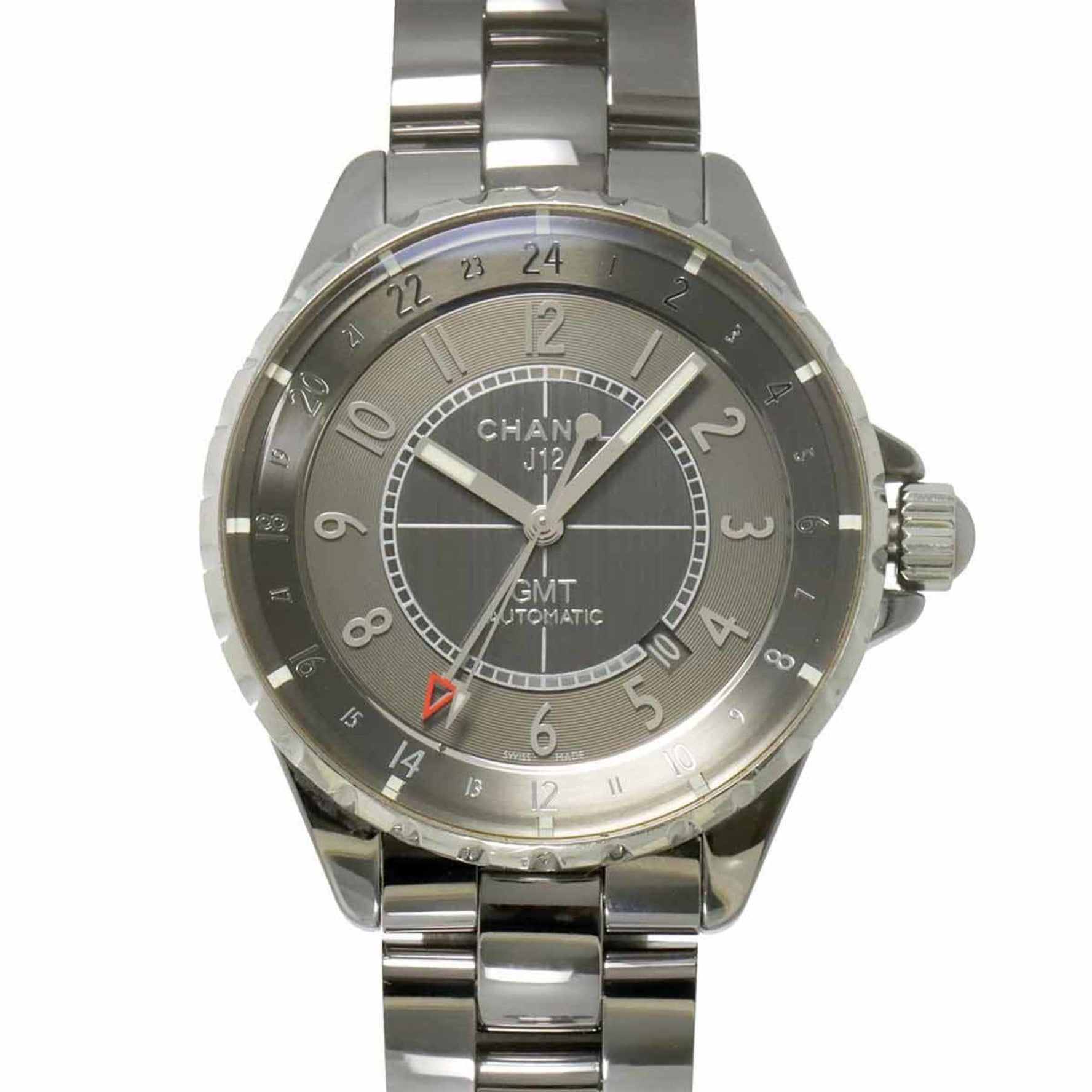 Chanel Chromatic GMT Watch, Gray, Automatic