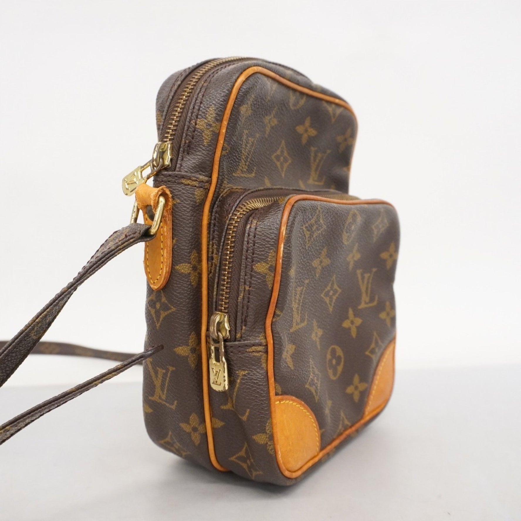 Louis Vuitton Monogram Amazon Shoulder Bag M45236 Brown Women's