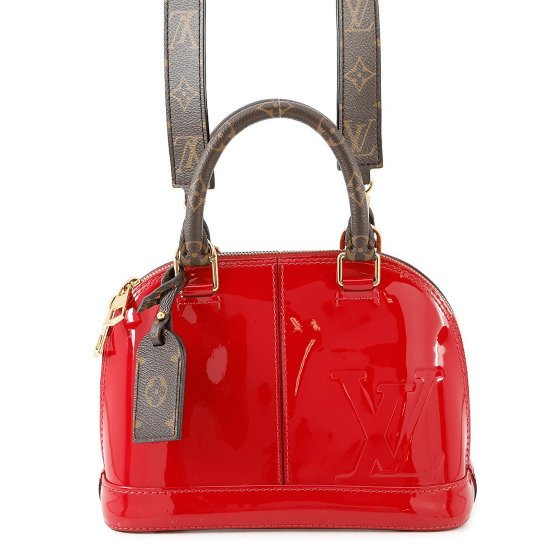 Louis Vuitton Monogram Vernis Alma BB Handbag LOUIS VUITTON Bag