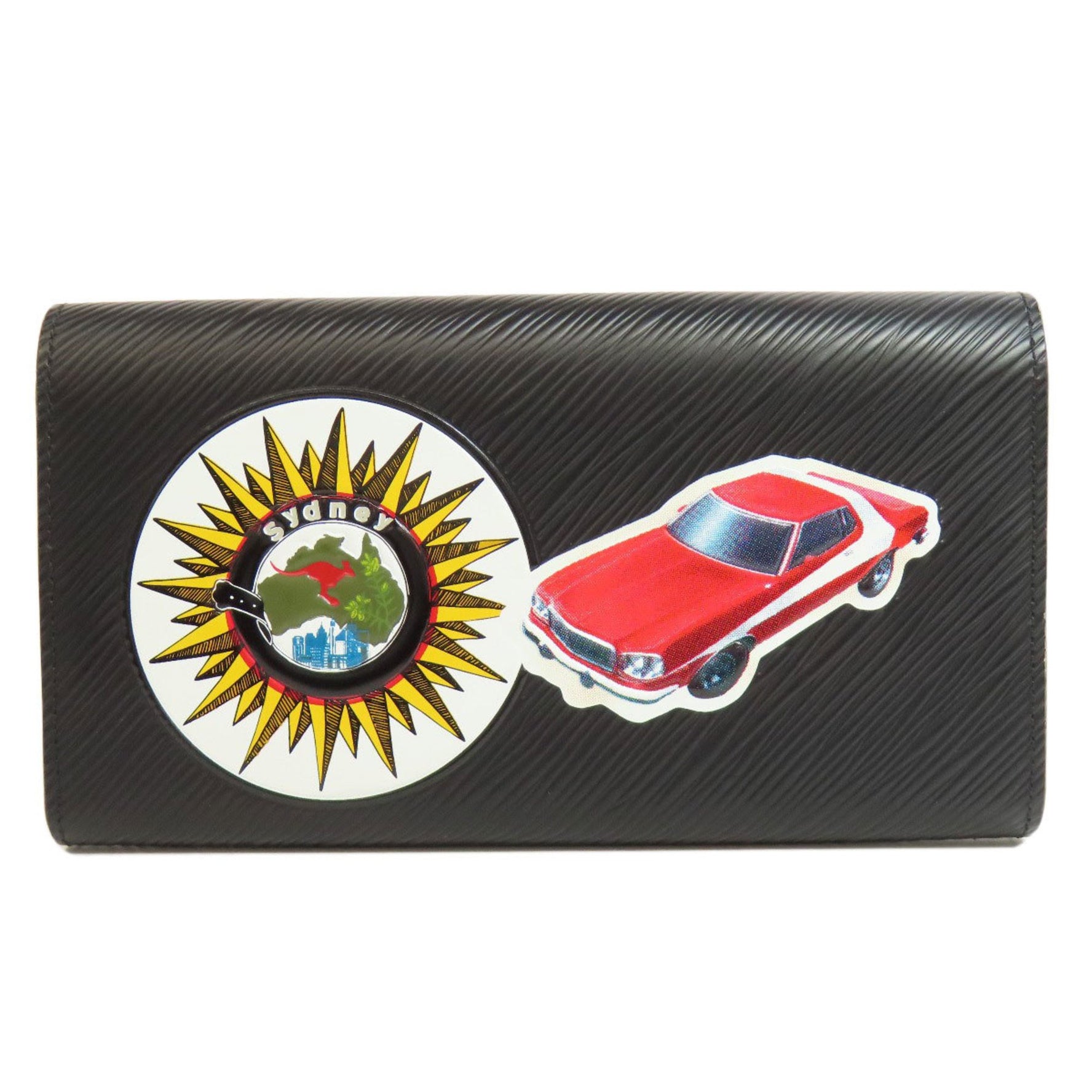 Louis Vuitton M62008 Portefeuille Twist Sticker Long Wallet Epi Leather Women's LOUIS VUITTON