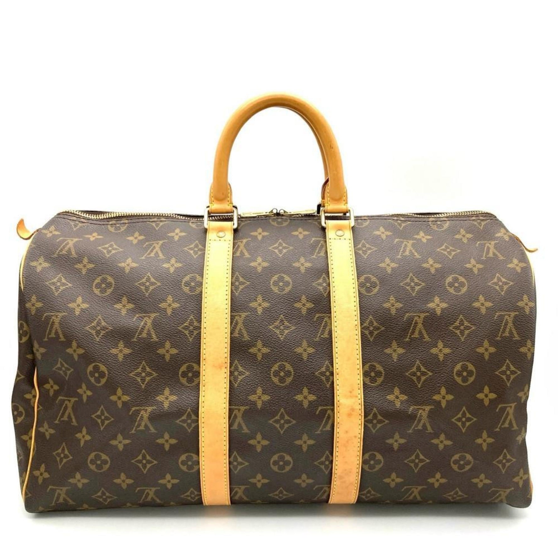 Louis Vuitton Keepall 45 Boston Bag in Monogram Canvas