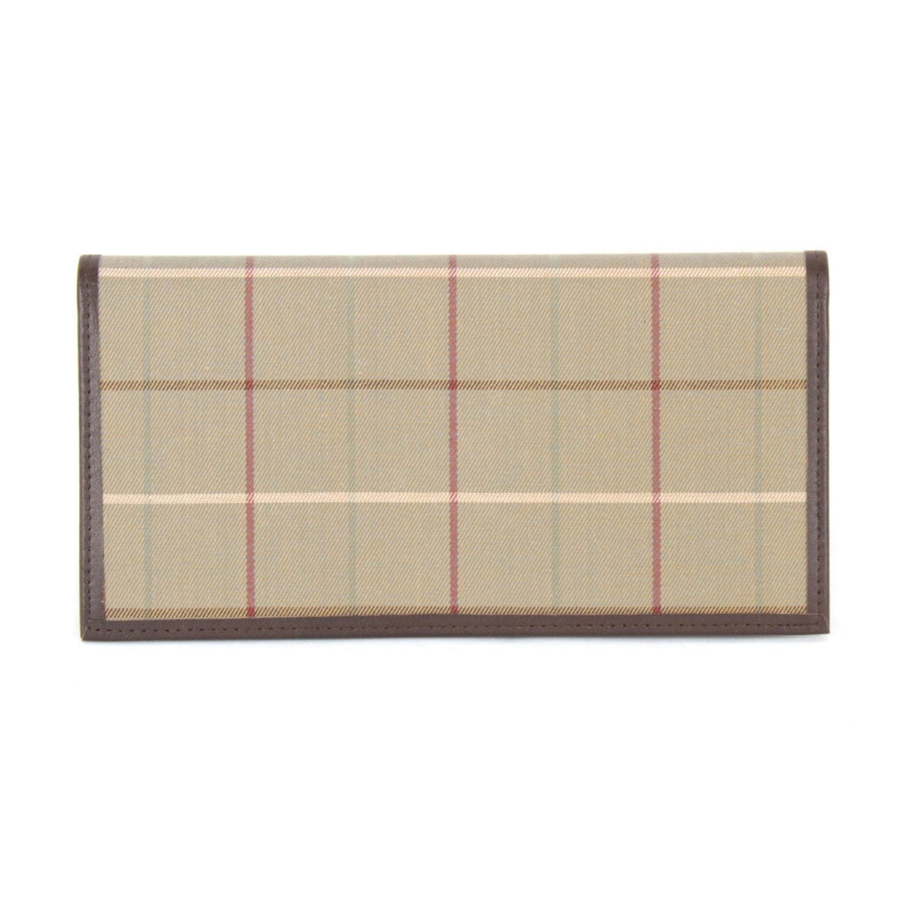 BURBERRY Notebook Canvas/Leather Brown Ladies