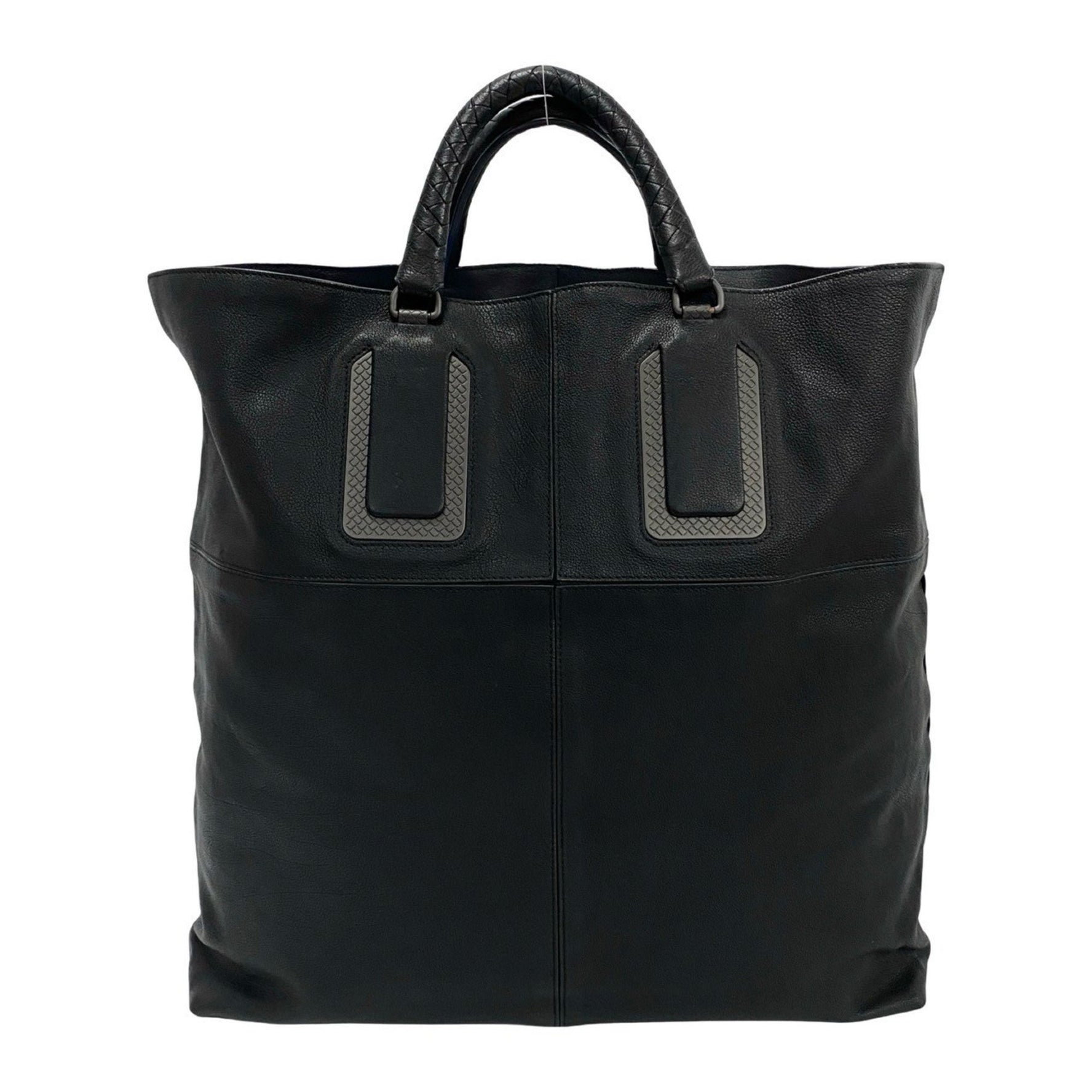 BOTTEGA VENETA Intrecciato Leather Tote Bag, Genuine Leather