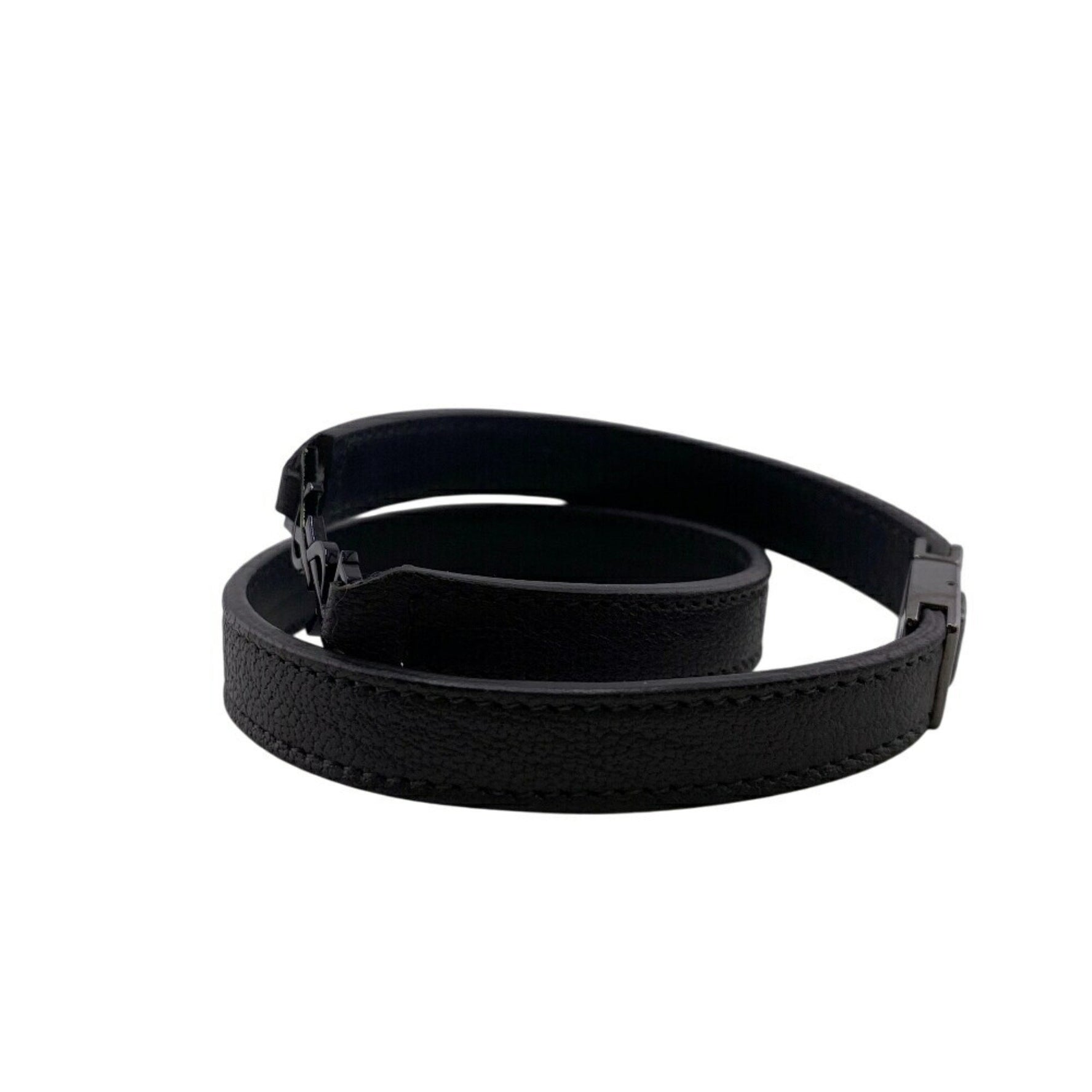 SAINT LAURENT Opium Double-Strand YSL Ankle Bracelet in