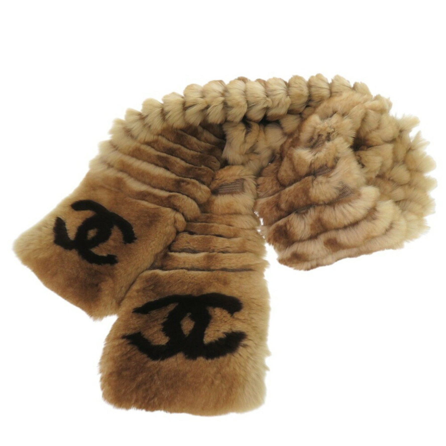 Chanel Coco Mark Scarf, Orirag Cashmere