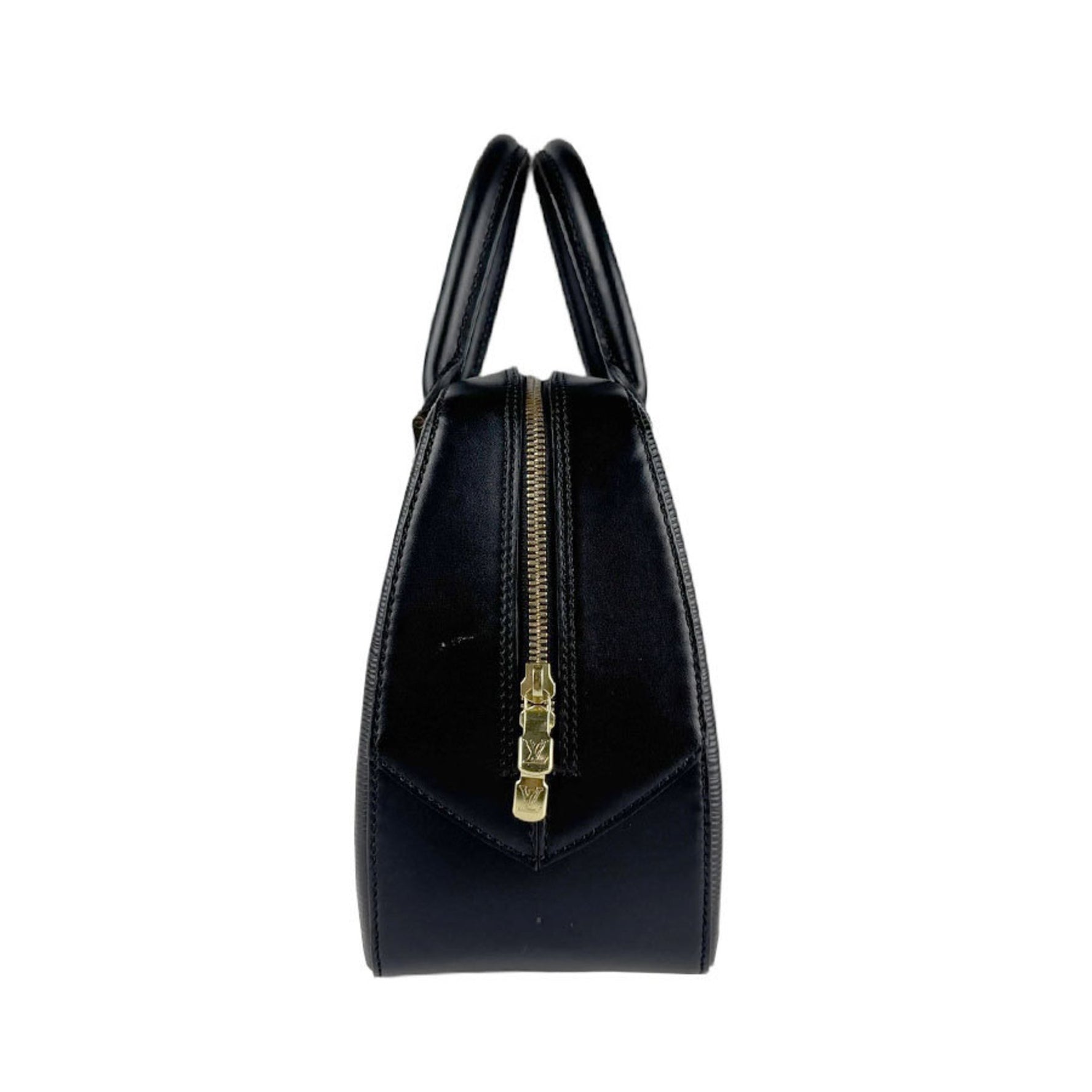 Louis Vuitton Epi Sablon Handbag in Leather, Noir, Women's, M52042 z6693