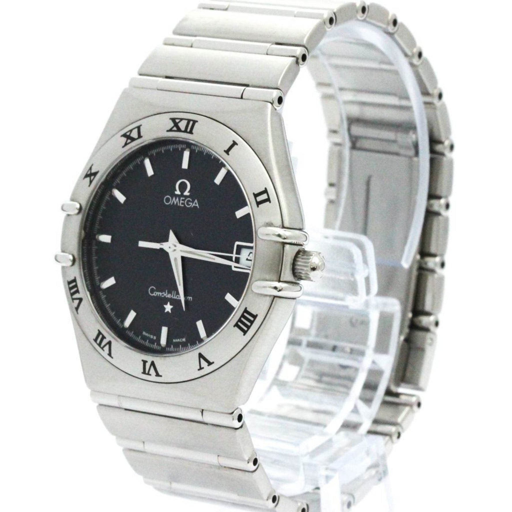 Polished OMEGA Constellation Stainless Steel Quartz Watch 1512.40