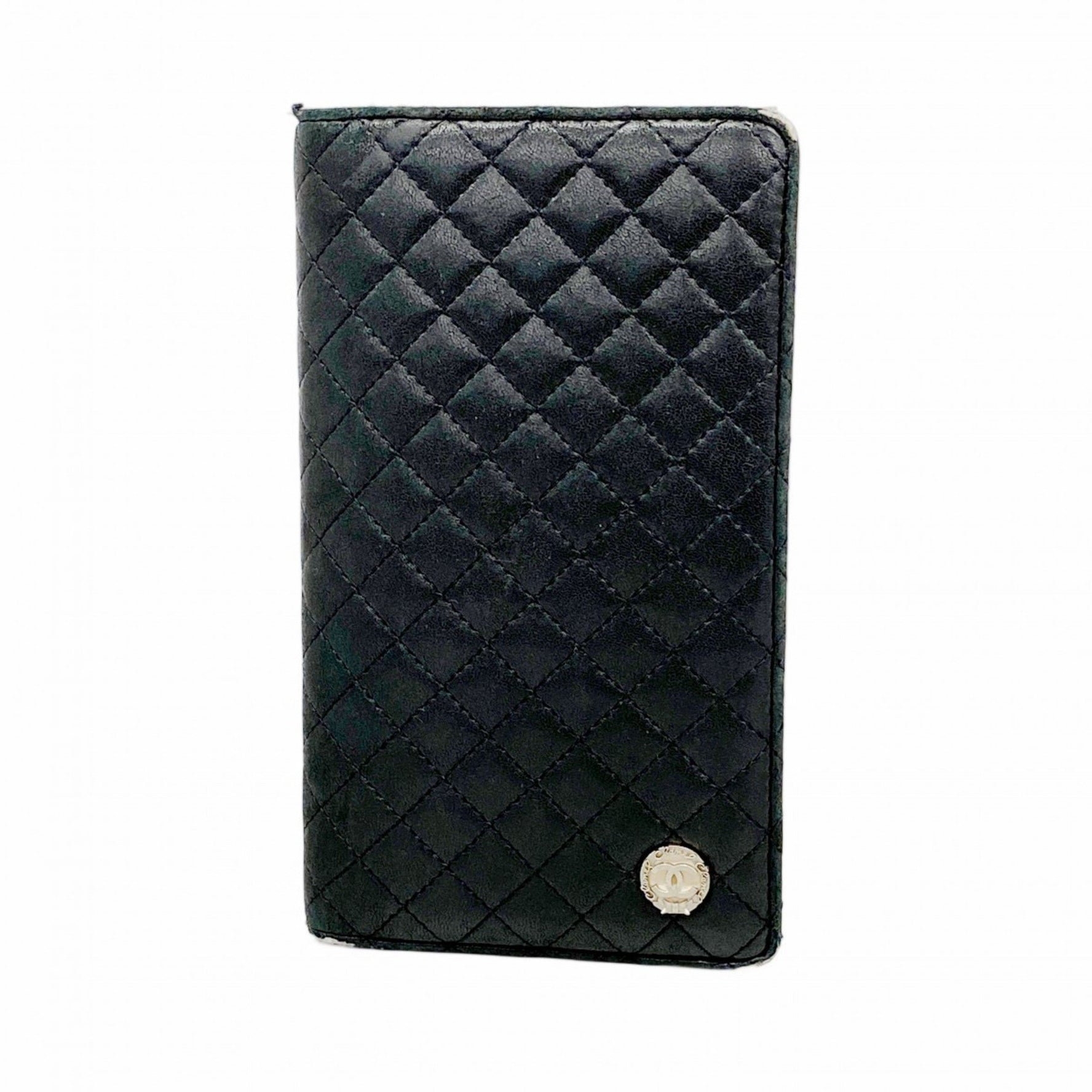 Chanel Matelasse Long Wallet, Lambskin