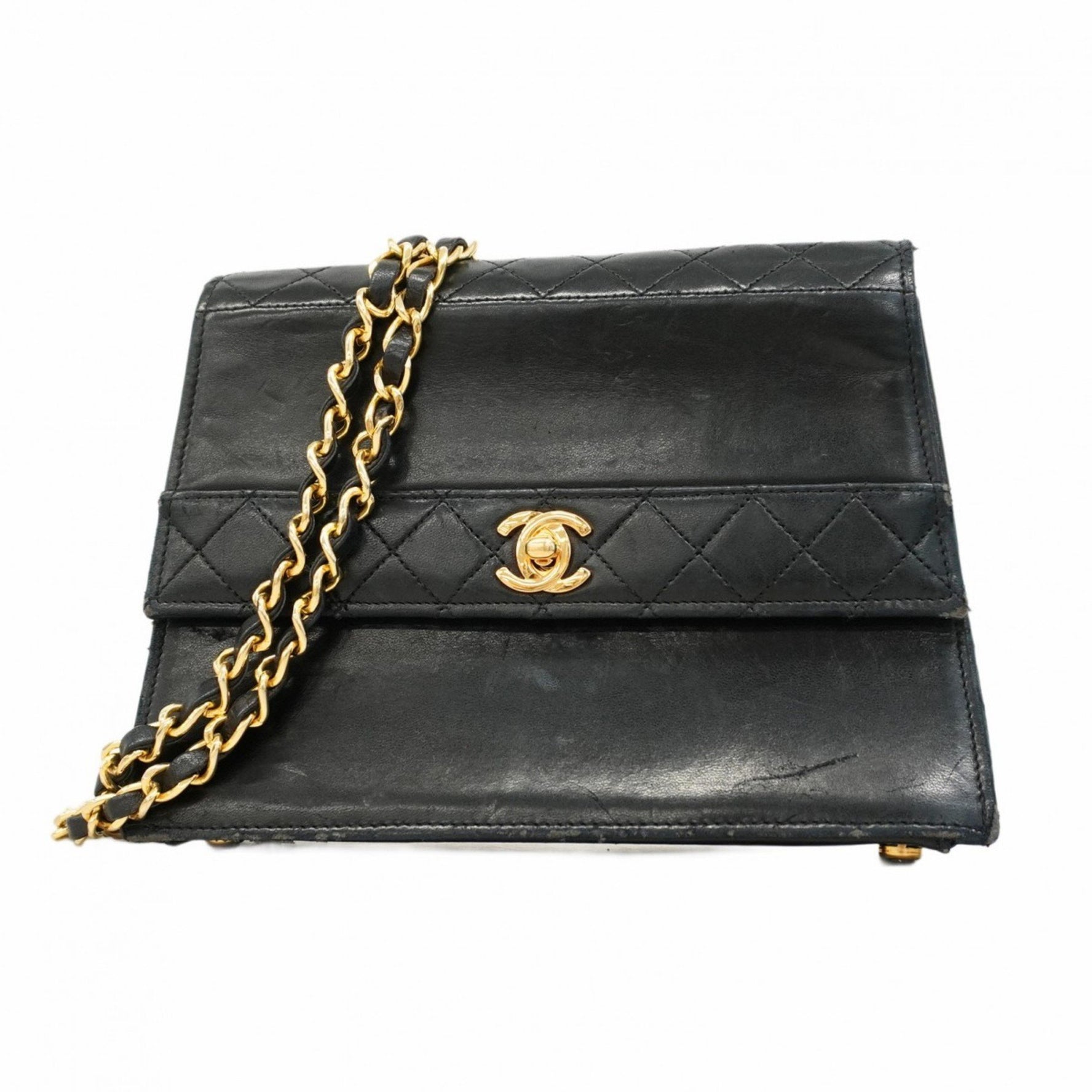 Chanel Matelasse Shoulder Bag with Chain Bag, Lambskin