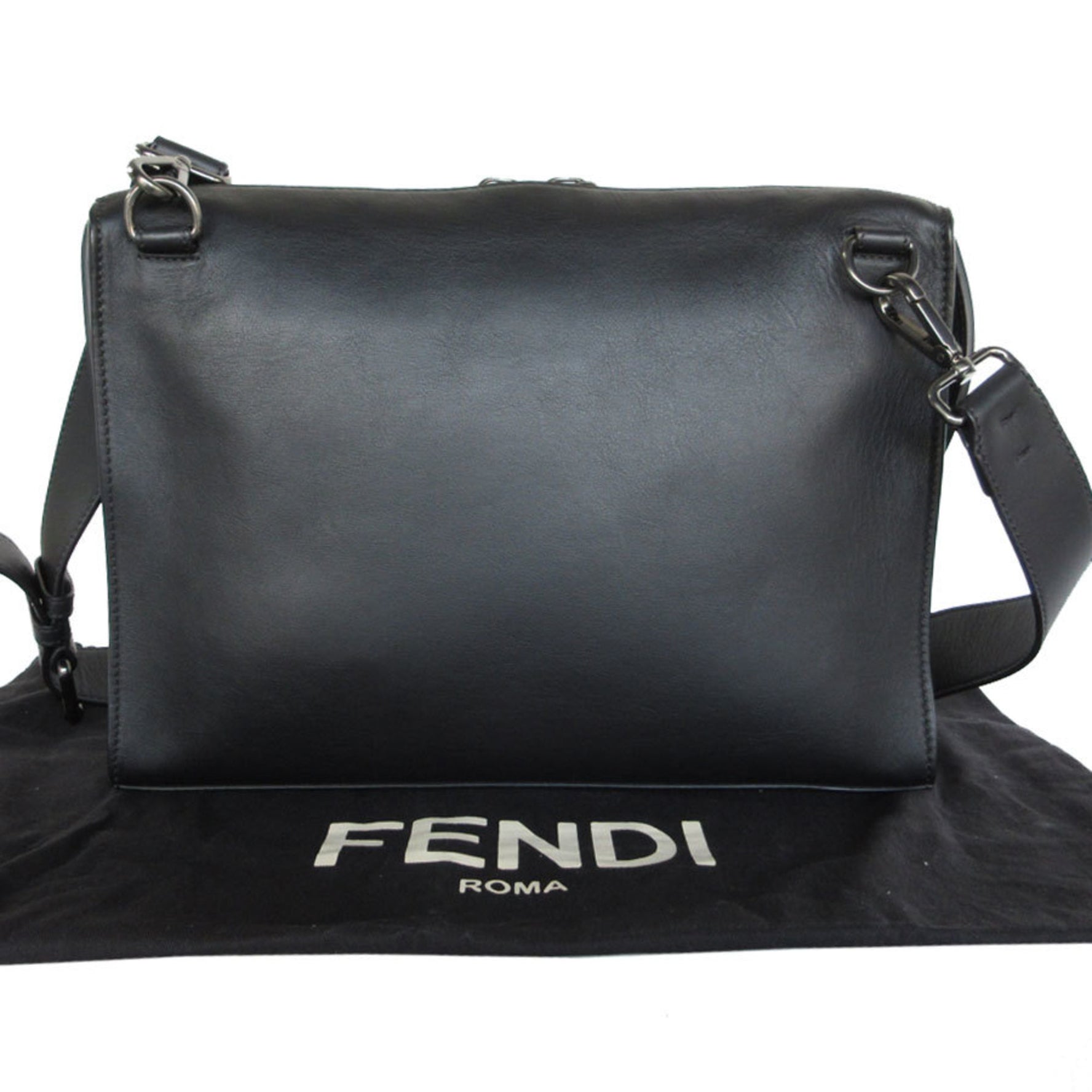 FENDI Shoulder Bag Leather