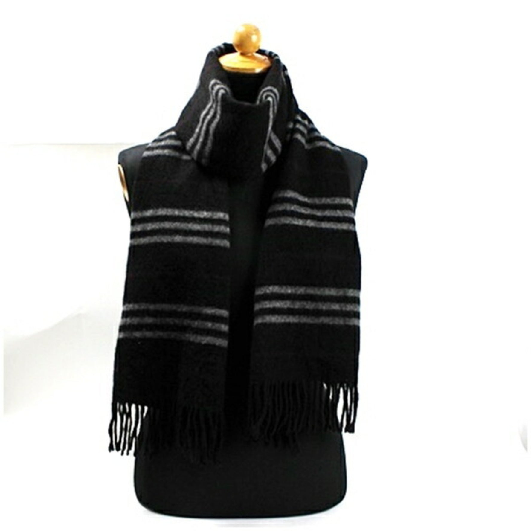 Burberry Black Label Cashmere Scarf 174 x 32 cm BURBERRY BLACK LABEL Men's