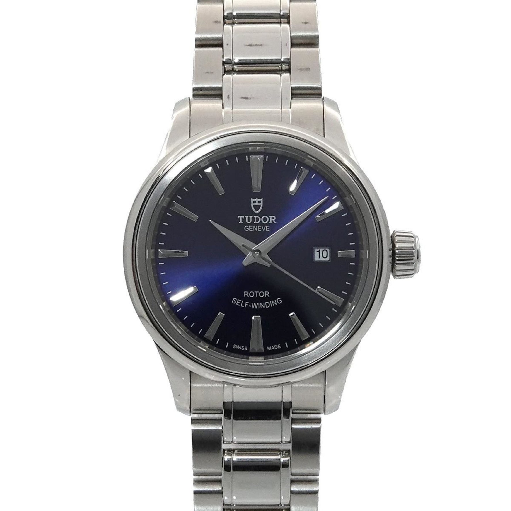 Tudor Style Women's Automatic Watch, Blue