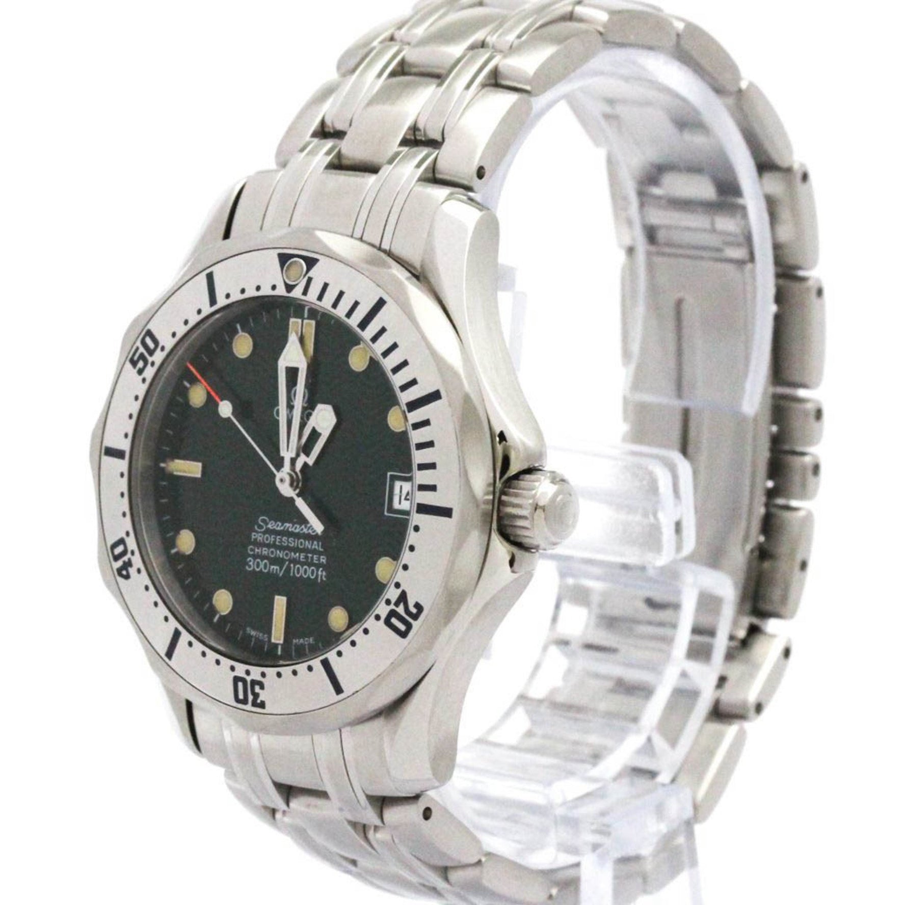 OMEGA Seamaster Professional 300M Jacques Mayol Watch 2553.41 Polished