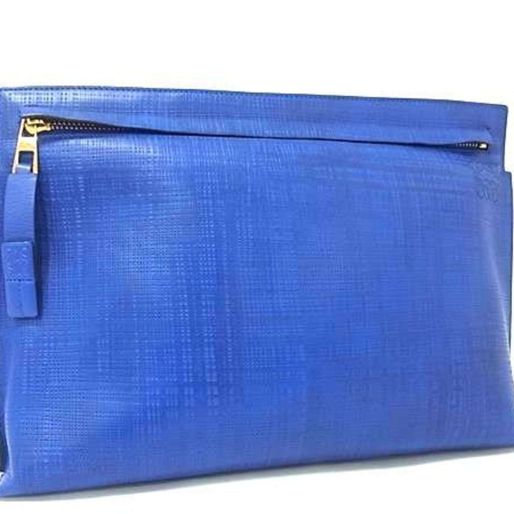 LOEWE Anagram T-Pouch Clutch Bag 5217 06 Leather Men's