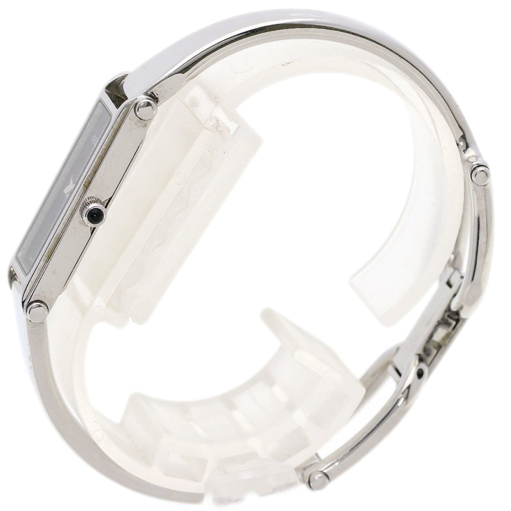 Gucci Square Face Watch Stainless Steel SS Ladies GUCCI