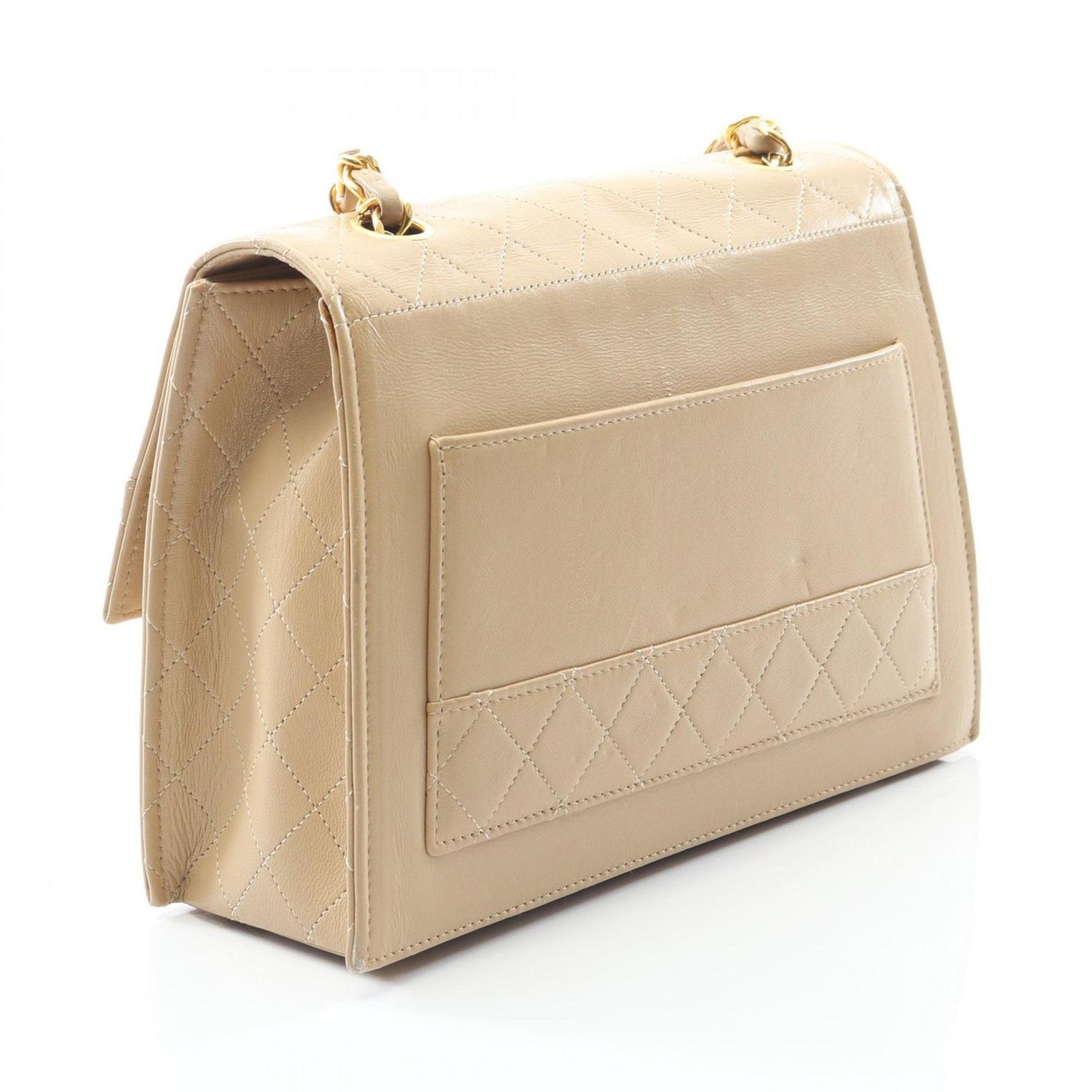 CHANEL Matelasse Shoulder Bag, Lambskin Leather