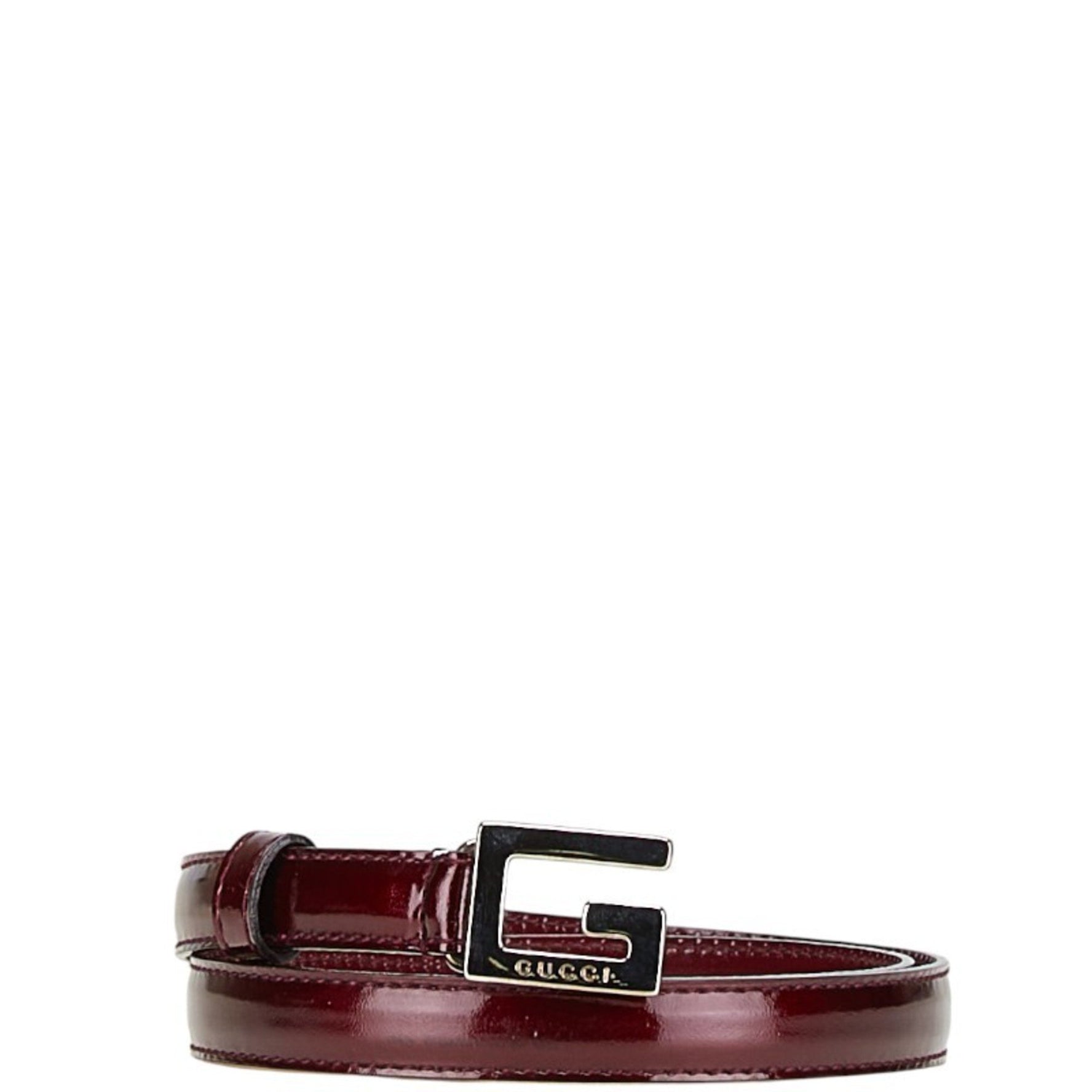 Gucci Belt Size: 70 28 037 194 0969 5 Wine Red Bordeaux Leather