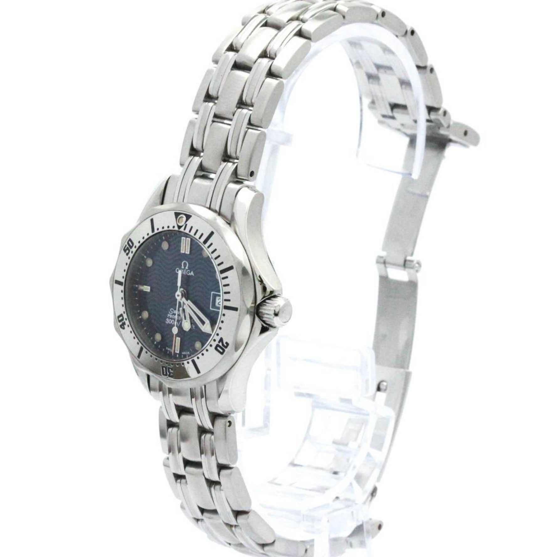 Polished OMEGA Seamaster Professional 300M Quartz Ladies Watch 2582.80 BF580500