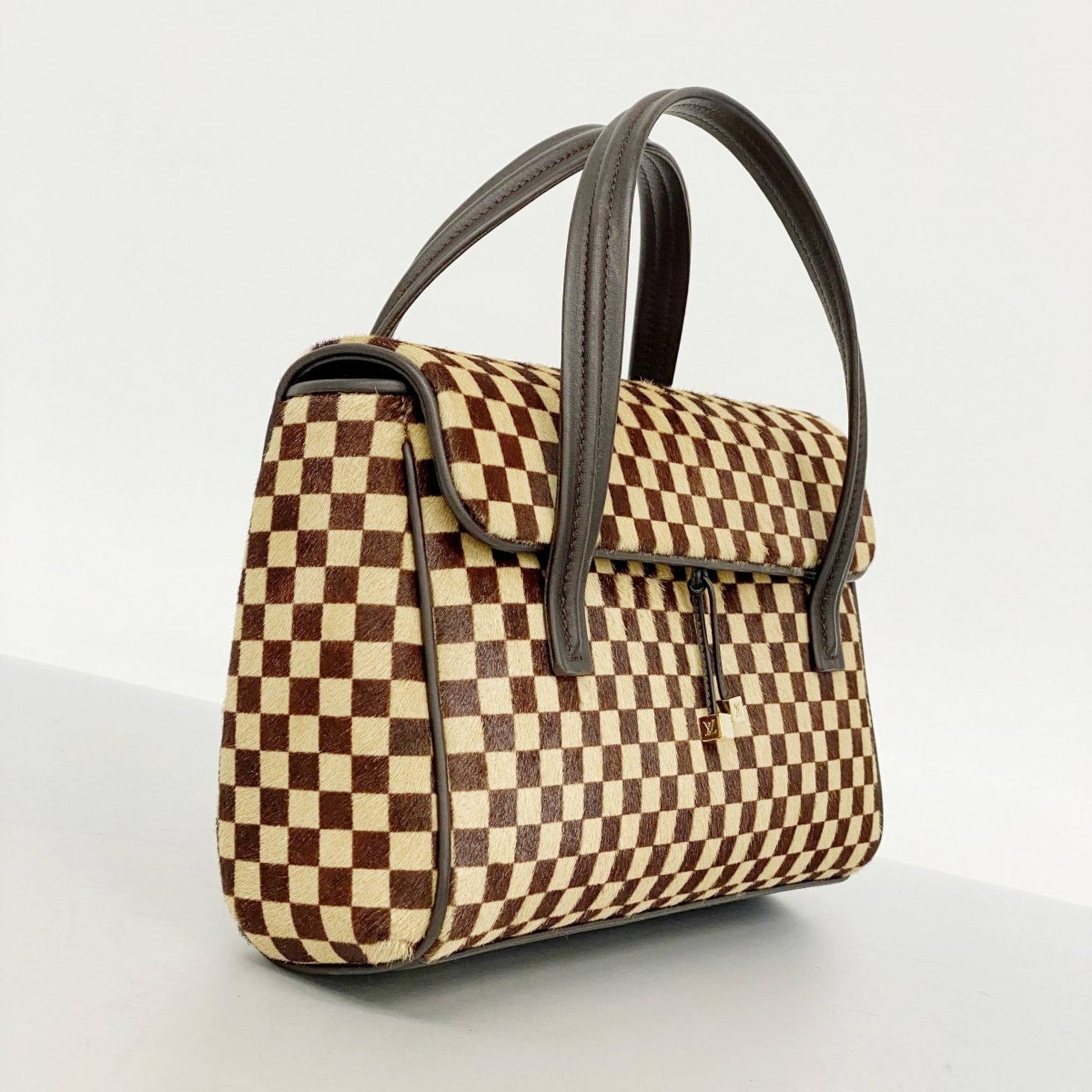 Louis Vuitton Damier Sauvage Lion Handbag Brown/Beige