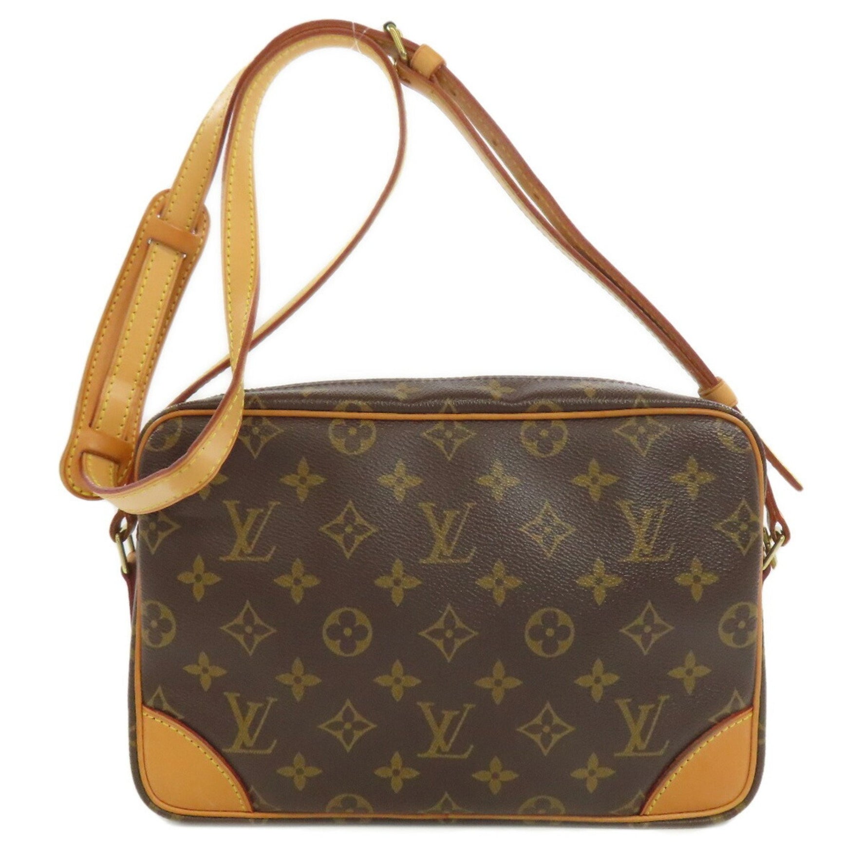 Louis Vuitton Trocadero 27 Shoulder Bag Canvas