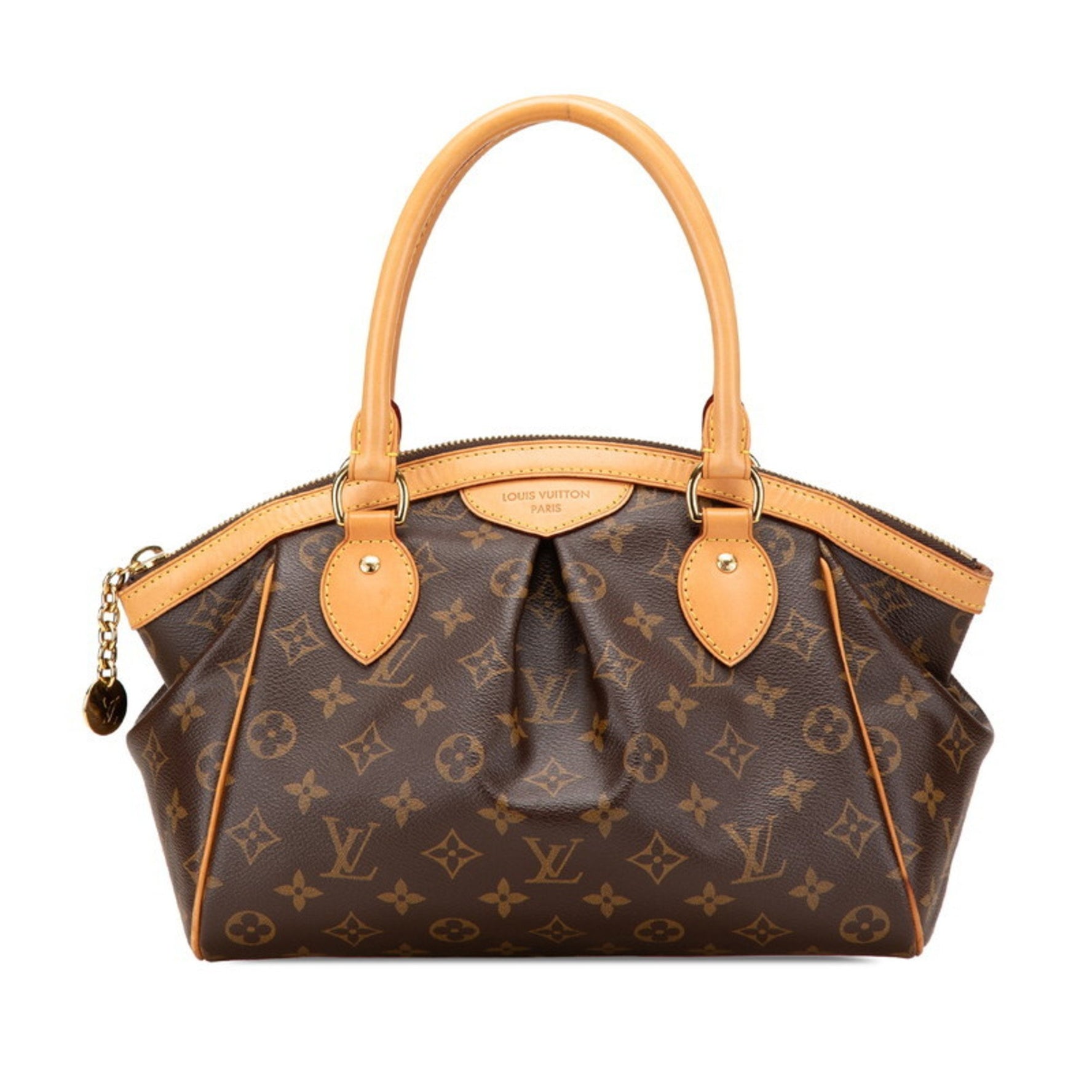 Louis Vuitton Monogram Tivoli PM Handbag Leather LOUIS VUITTON