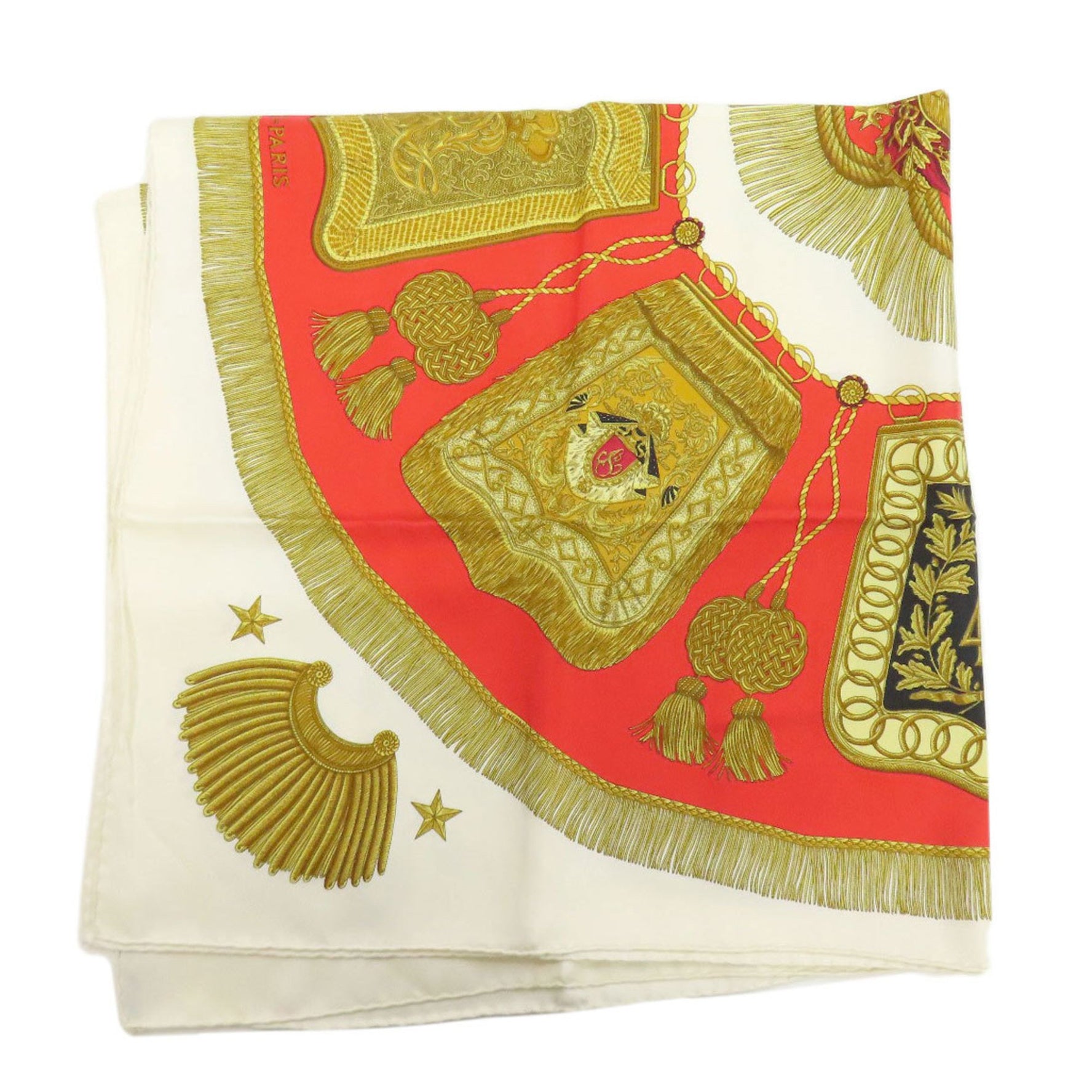 Hermes Carré 90 Saber Bag Scarf Silk