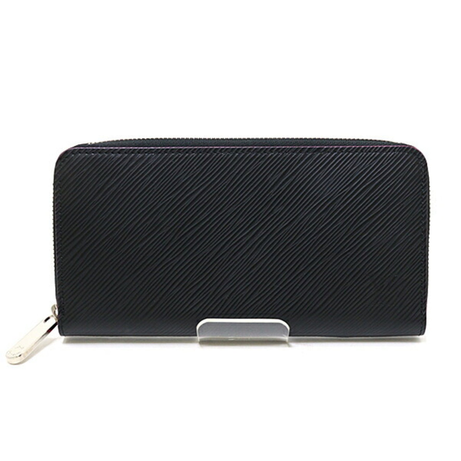 Louis Vuitton Zippy Wallet Epi Long Black Pink