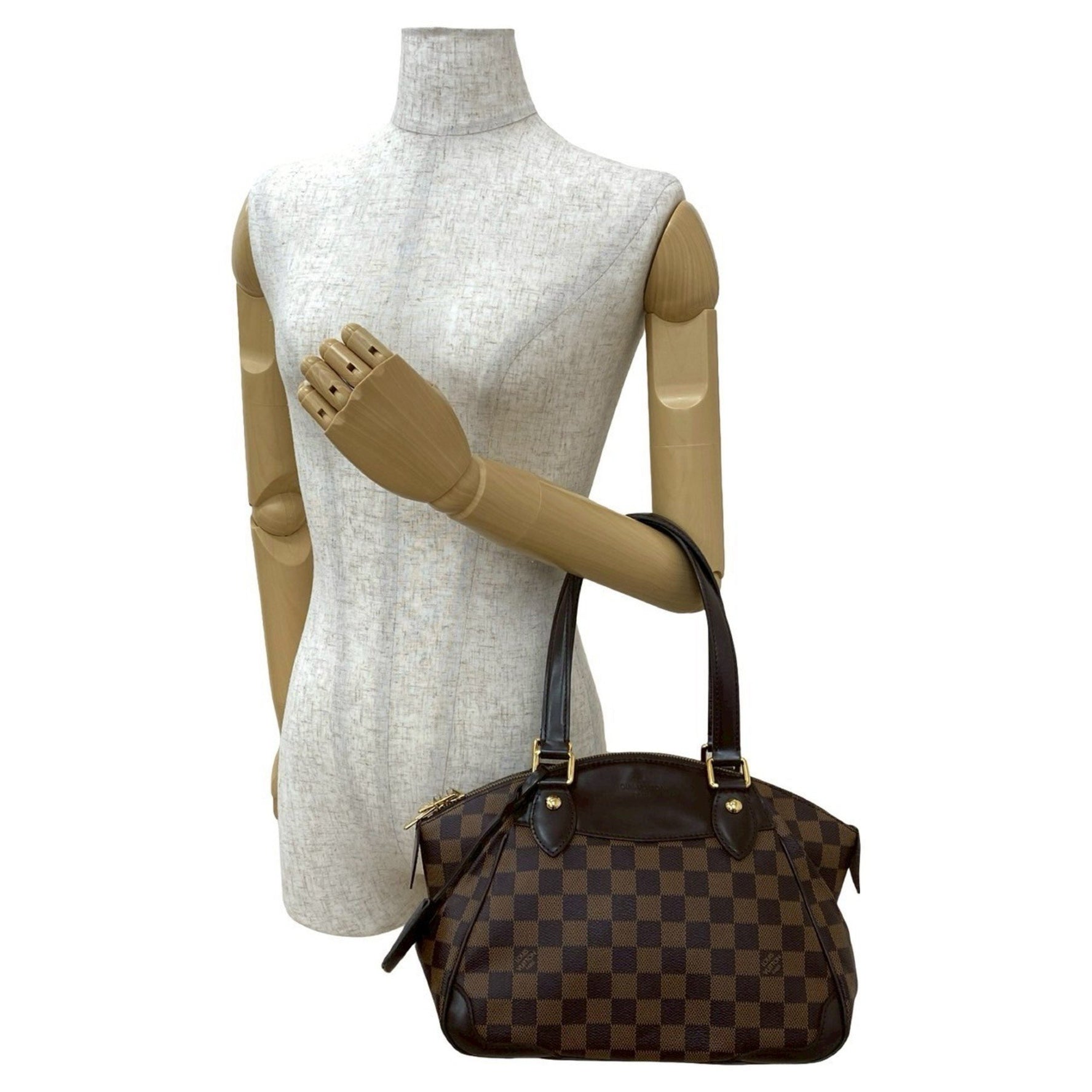 Louis Vuitton Verona PM Damier Leather Handbag/Tote Bag
