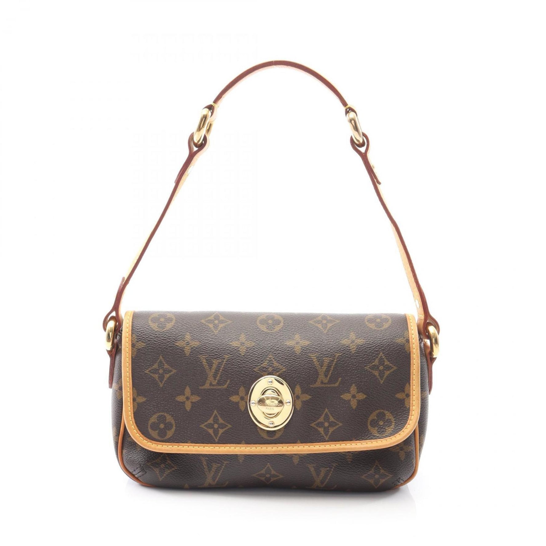 Louis Vuitton Tikal PM Shoulder Bag, Coated Canvas and Leather, Monogram