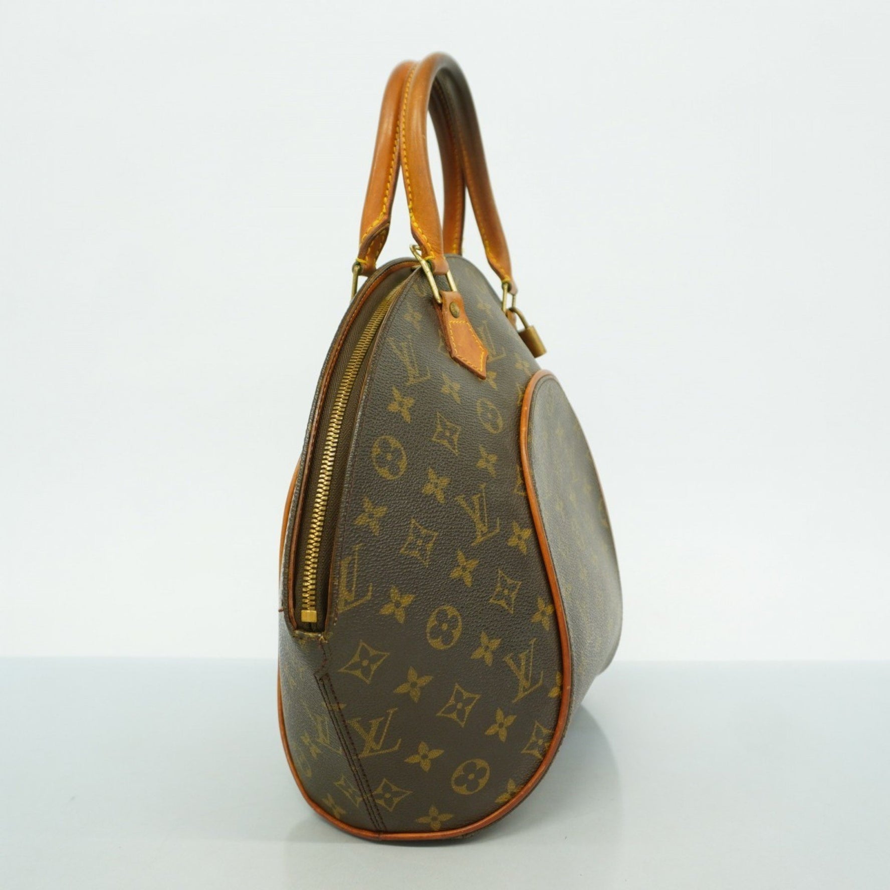 Louis Vuitton Monogram Ellipse MM Handbag M51126 Brown Women's