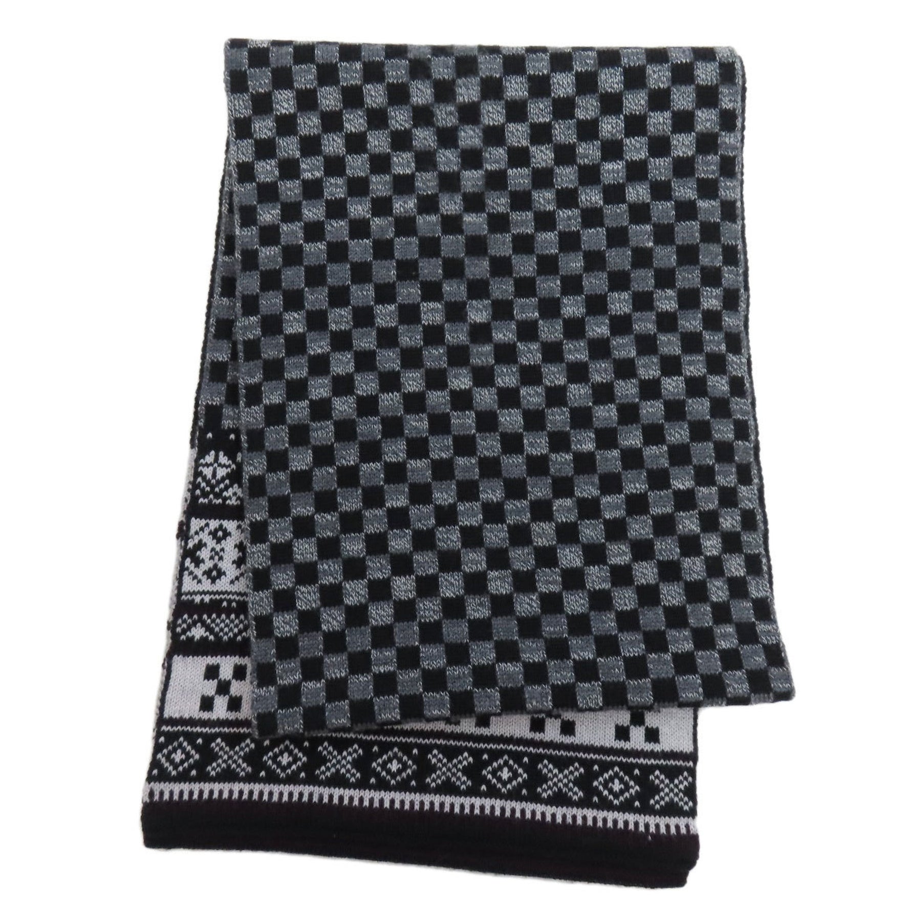 Louis Vuitton Echarpe Flocon Scarf Wool LOUIS VUITTON