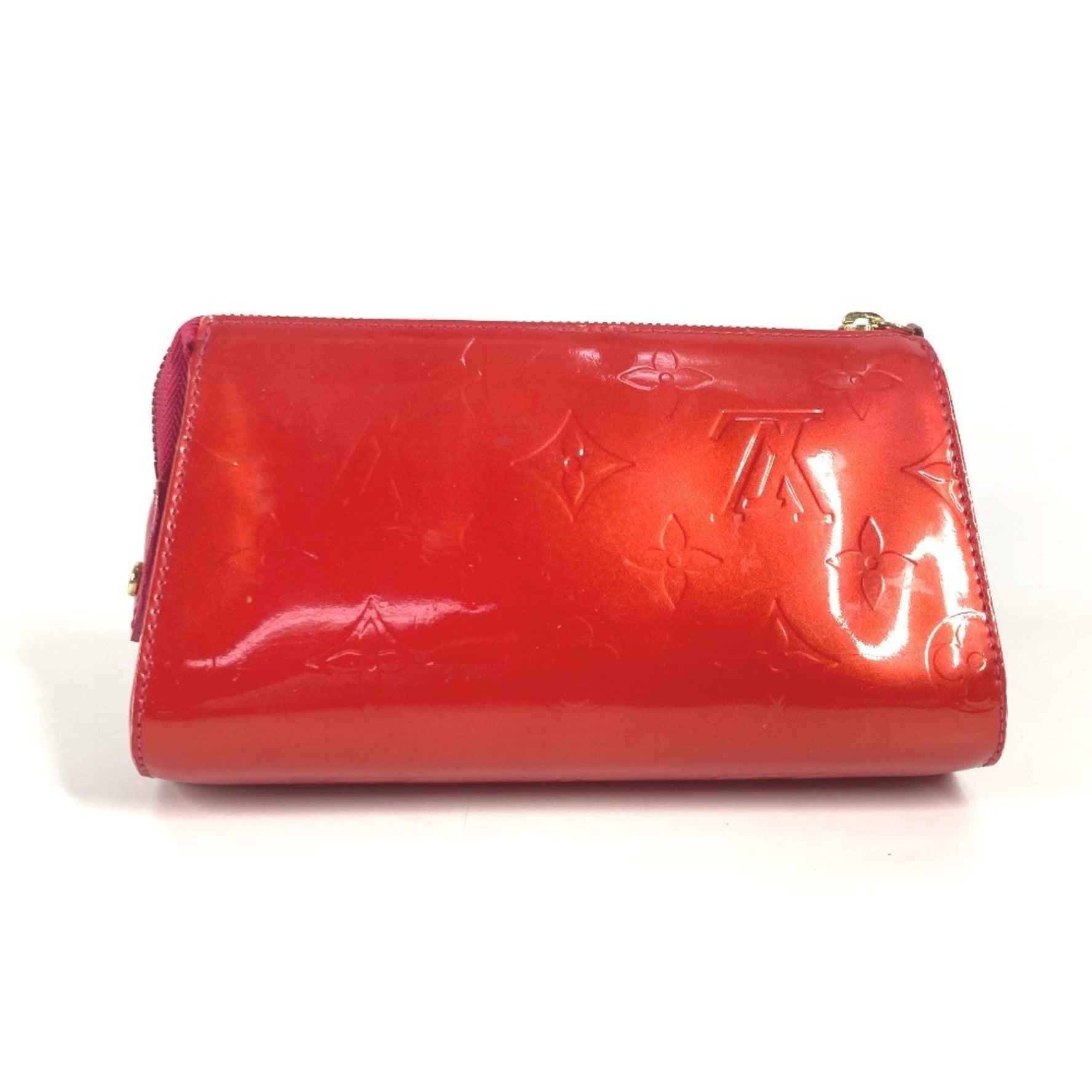 Louis Vuitton Monogram Vernis Truth Cosmetic Makeup Pouch, Rose Pop Pink