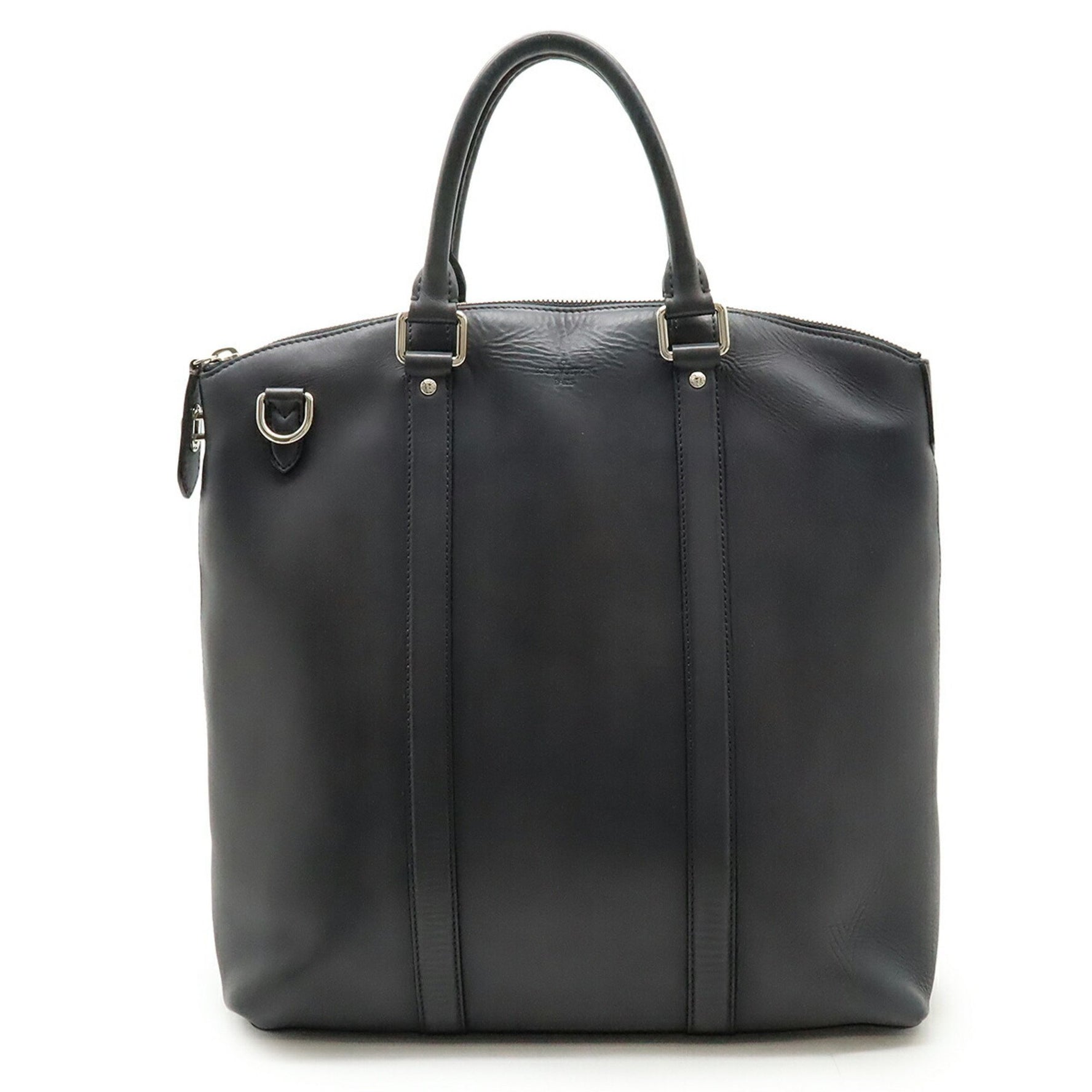 LOUIS VUITTON Cuir Ombre Cabas Tote Bag, Dark Gray