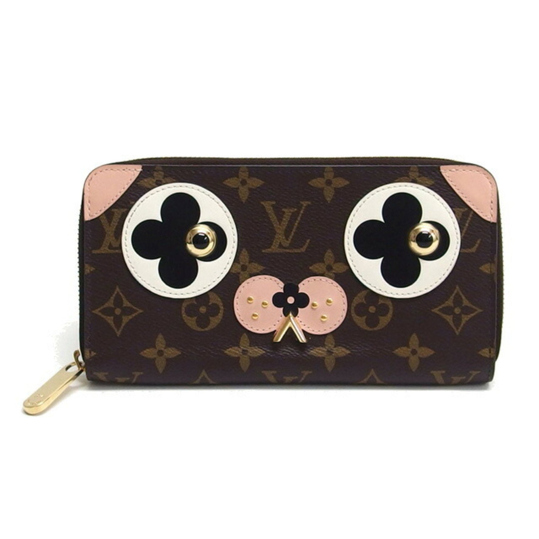 Louis Vuitton Monogram Zippy Wallet DOG Long
