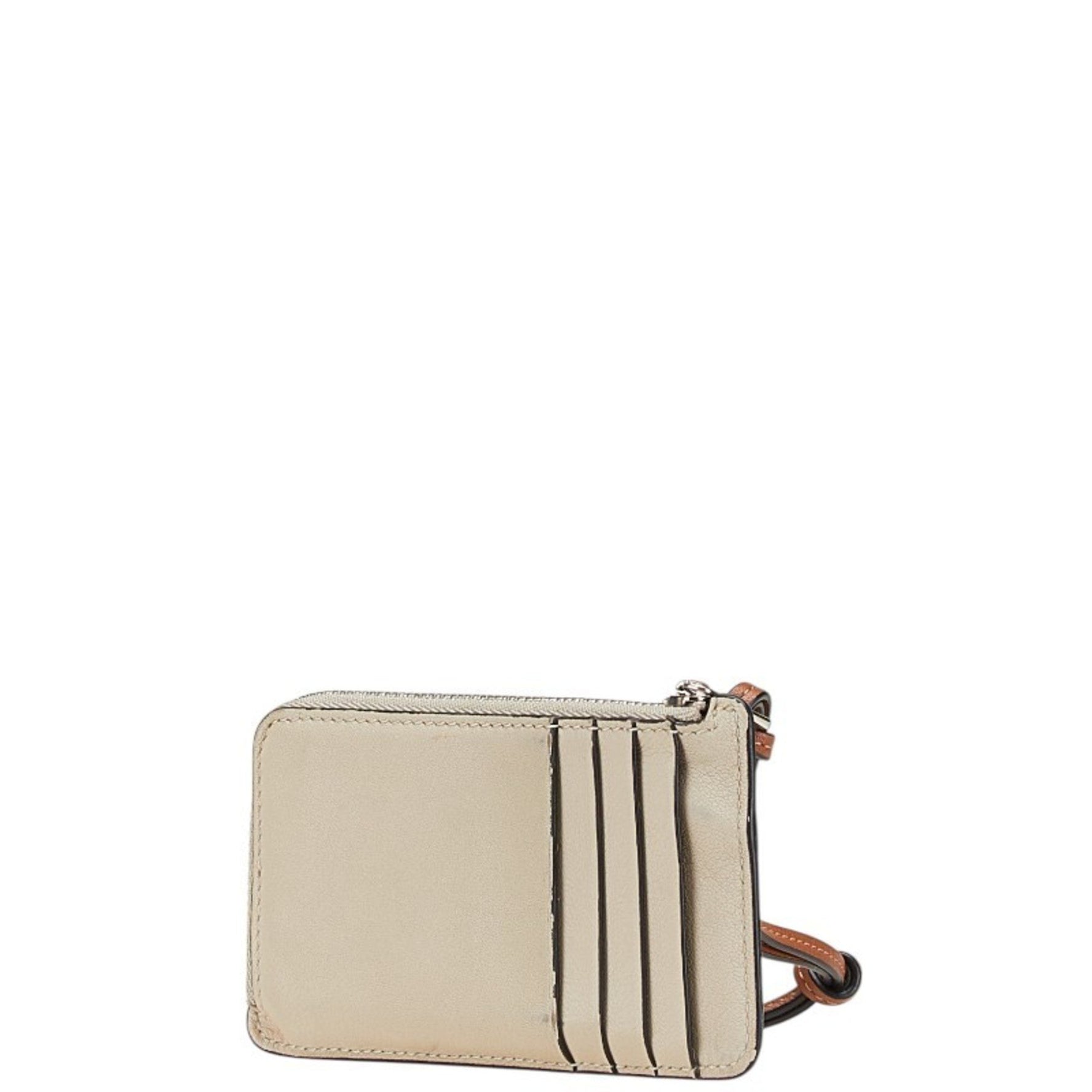LOEWE Anagram Wallet/Coin Case Leather