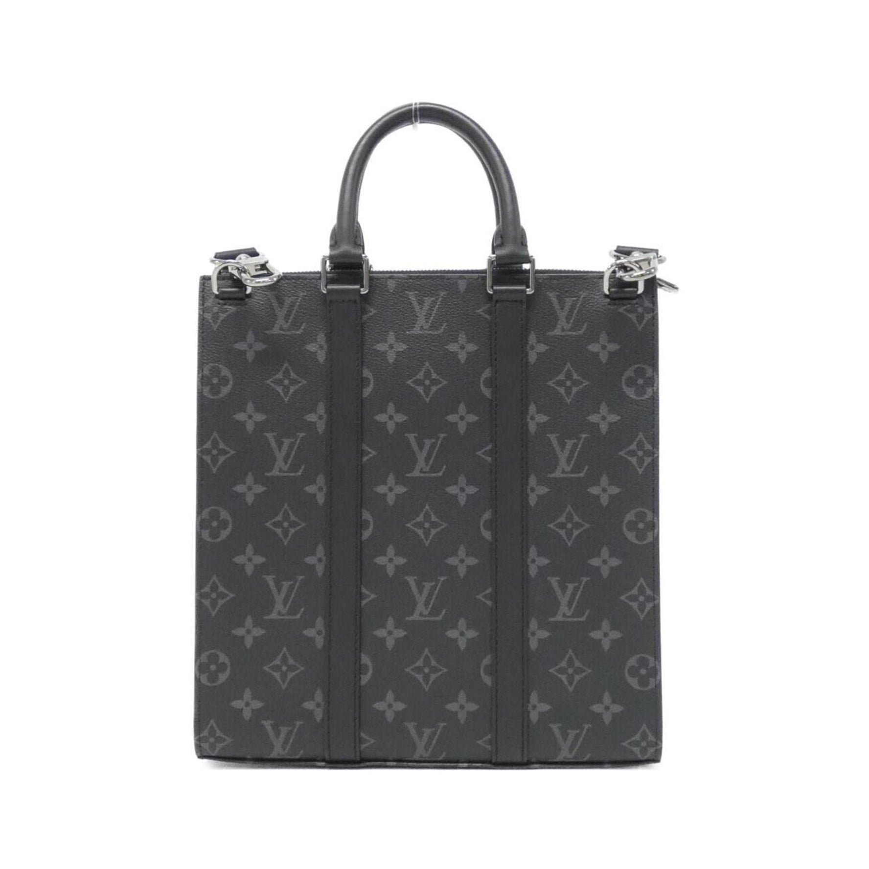 Louis Vuitton Monogram Eclipse Sac Plat Cross Bag