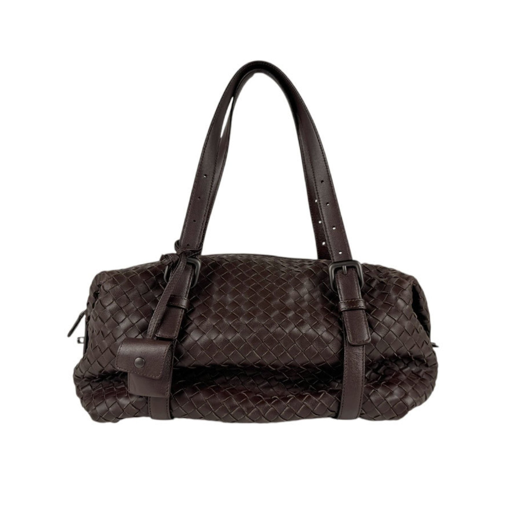 BOTTEGA VENETA Handbag Intrecciato Leather Men's