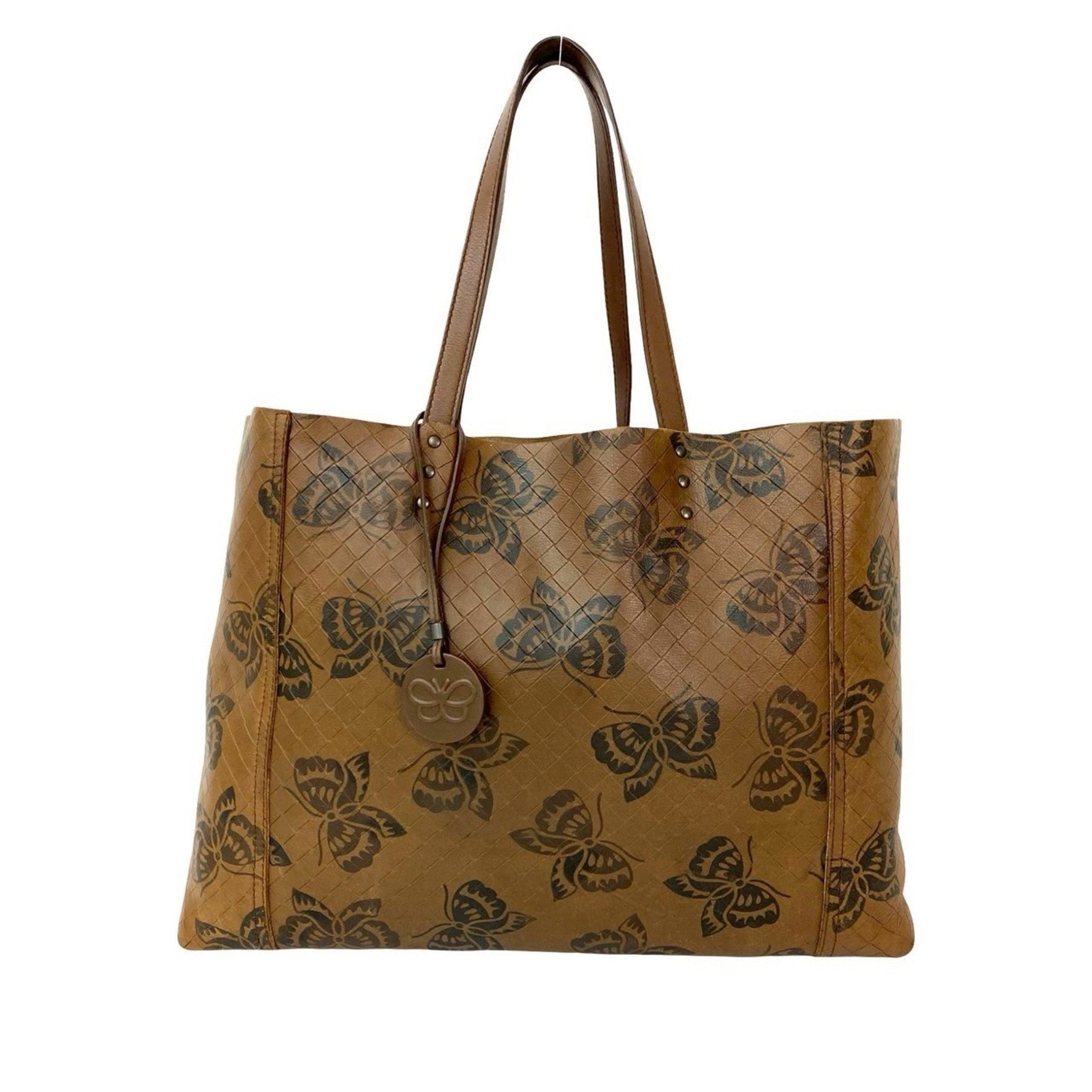 BOTTEGA VENETA Intreccio Mirage Butterfly Leather Tote Bag