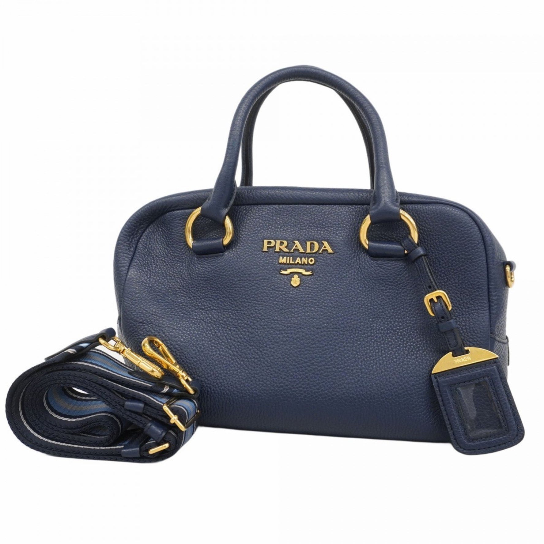 Prada handbag, leather, bag