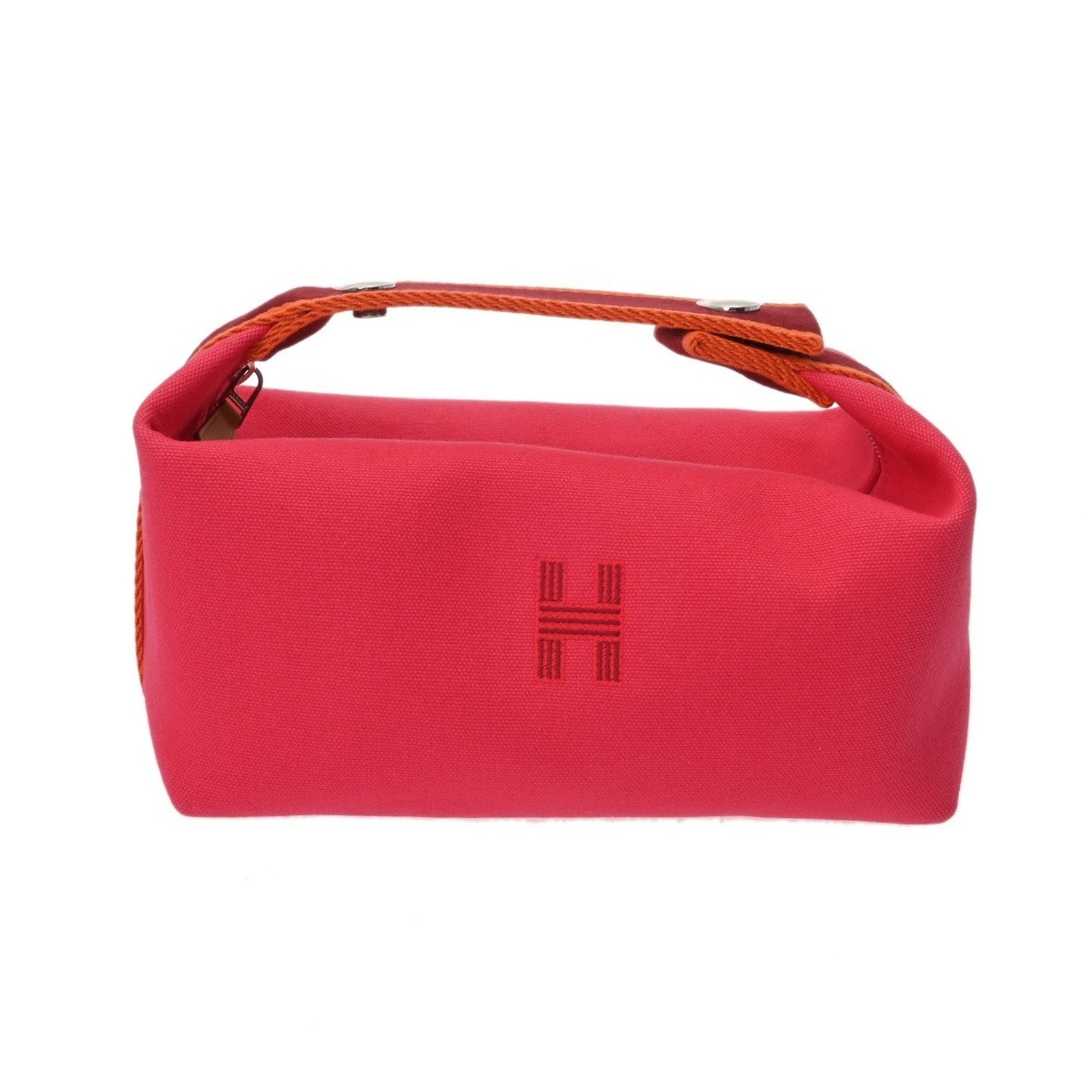 HERMES Bridesmaids PM Hibiscus with Silver Hardware, 100% Cotton, New, Ginzo