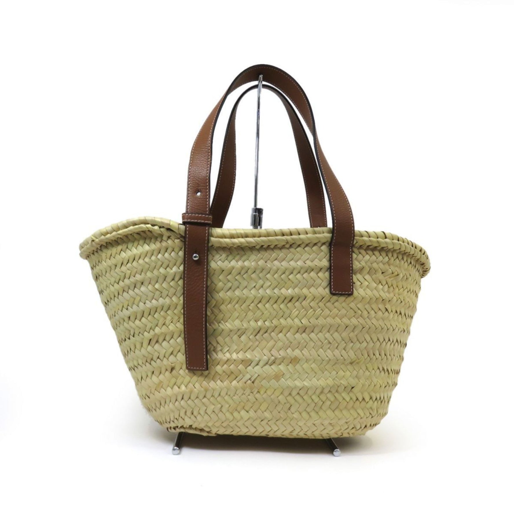 LOEWE Medium Basket Tote Bag Raffia