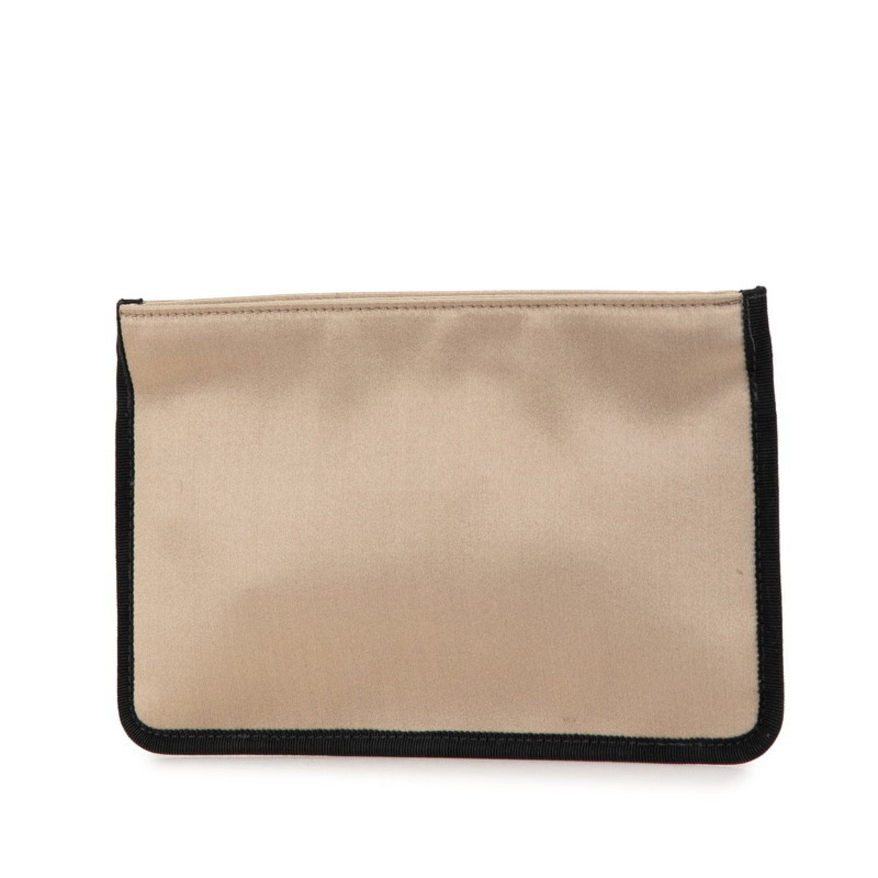 CHANEL Cosmetic Pattern Pouch, Satin